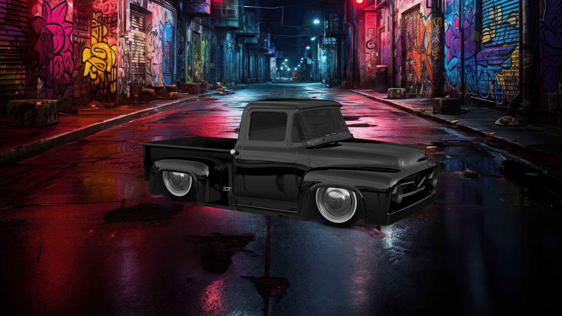 Ford F-100 2 Door truck 1956