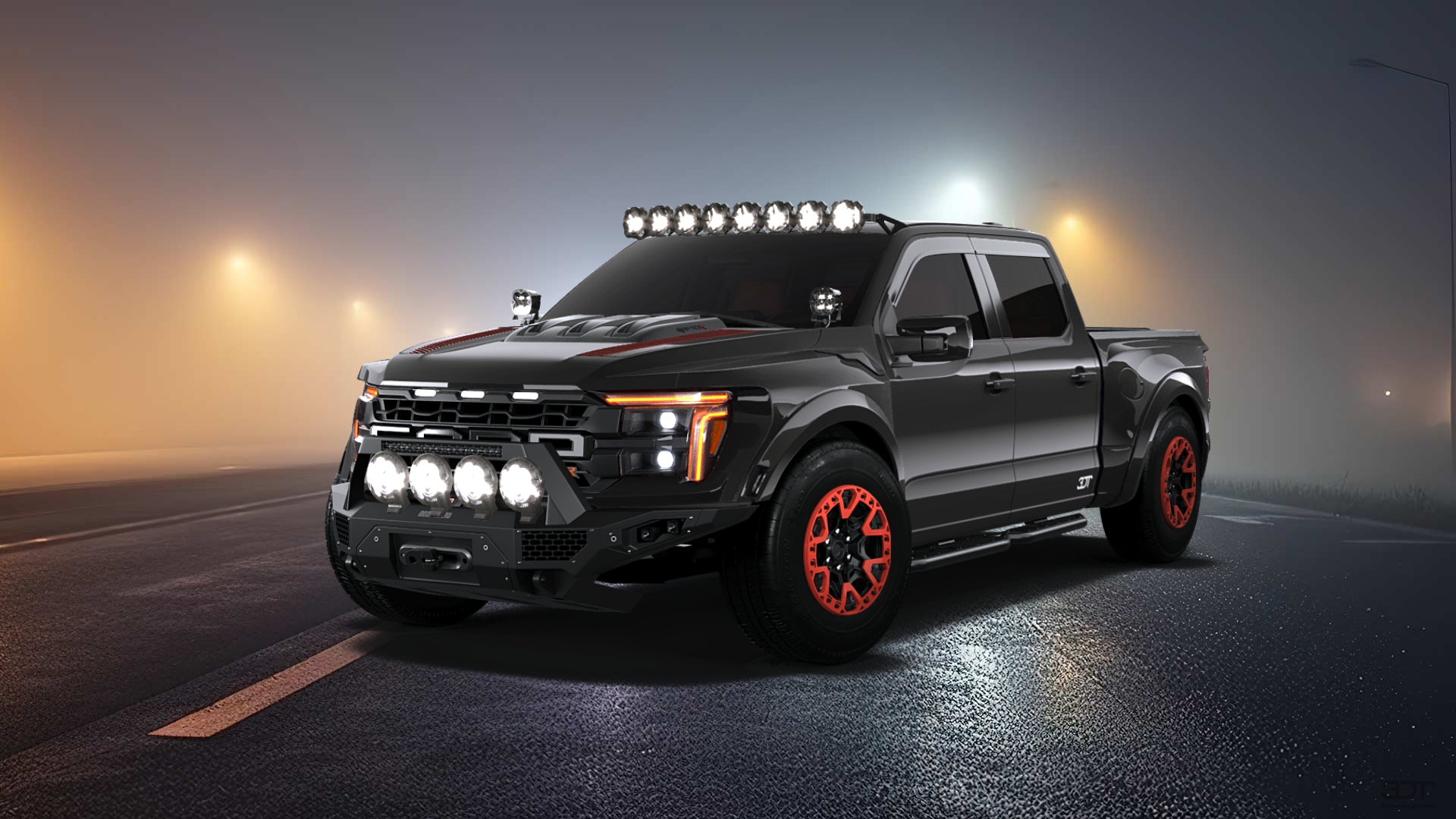Ford F-150 Raptor 4 Door pickup truck 2024 Images