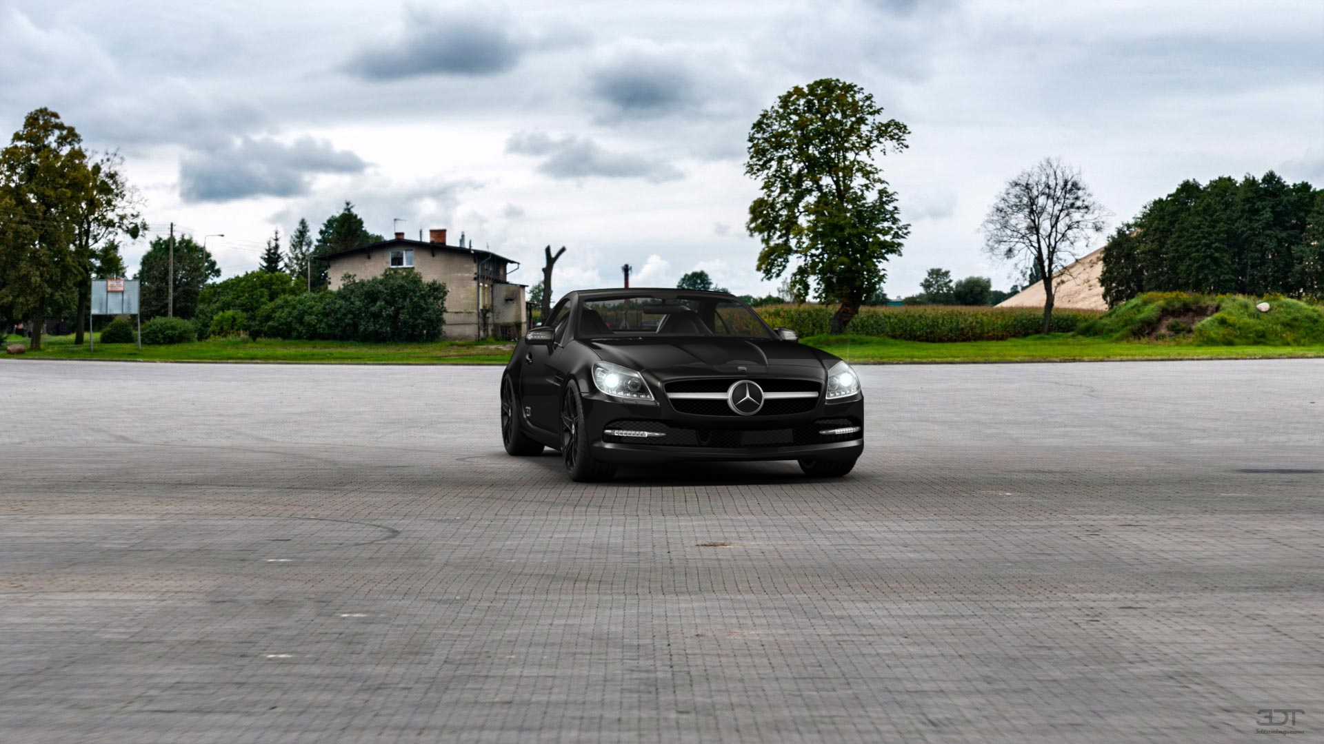 Mercedes SLK class Coupe 2012 Images
