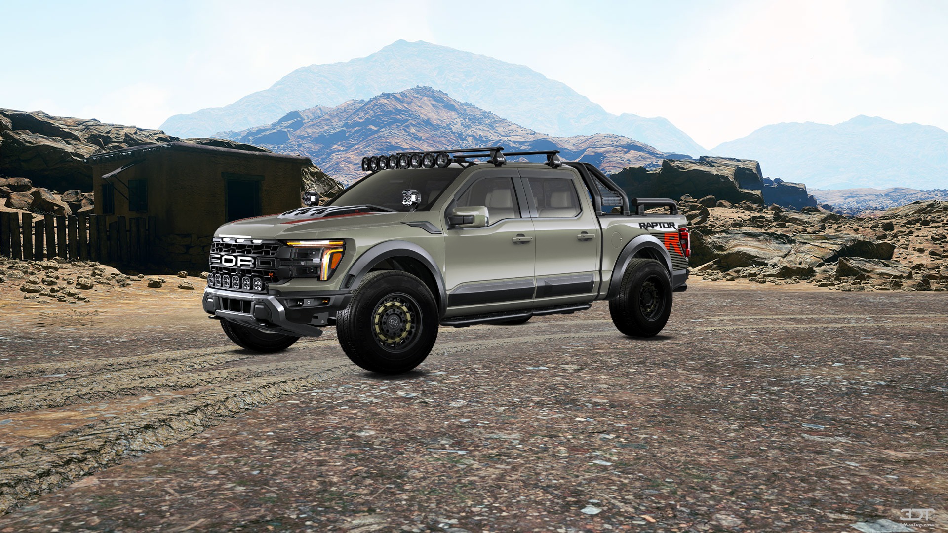 Ford F-150 Raptor 4 Door pickup truck 2024 tuning