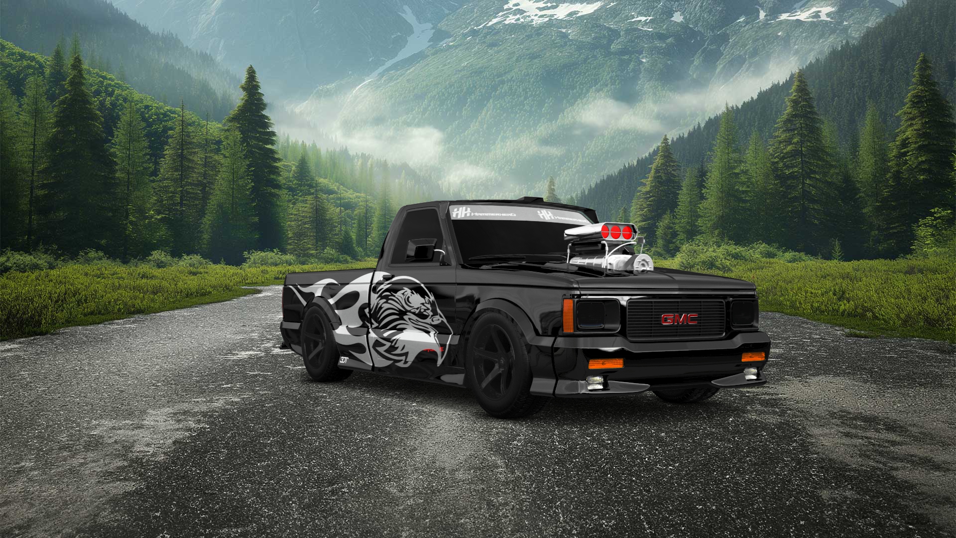 GMC Syclone 2 Door pickup truck 1991