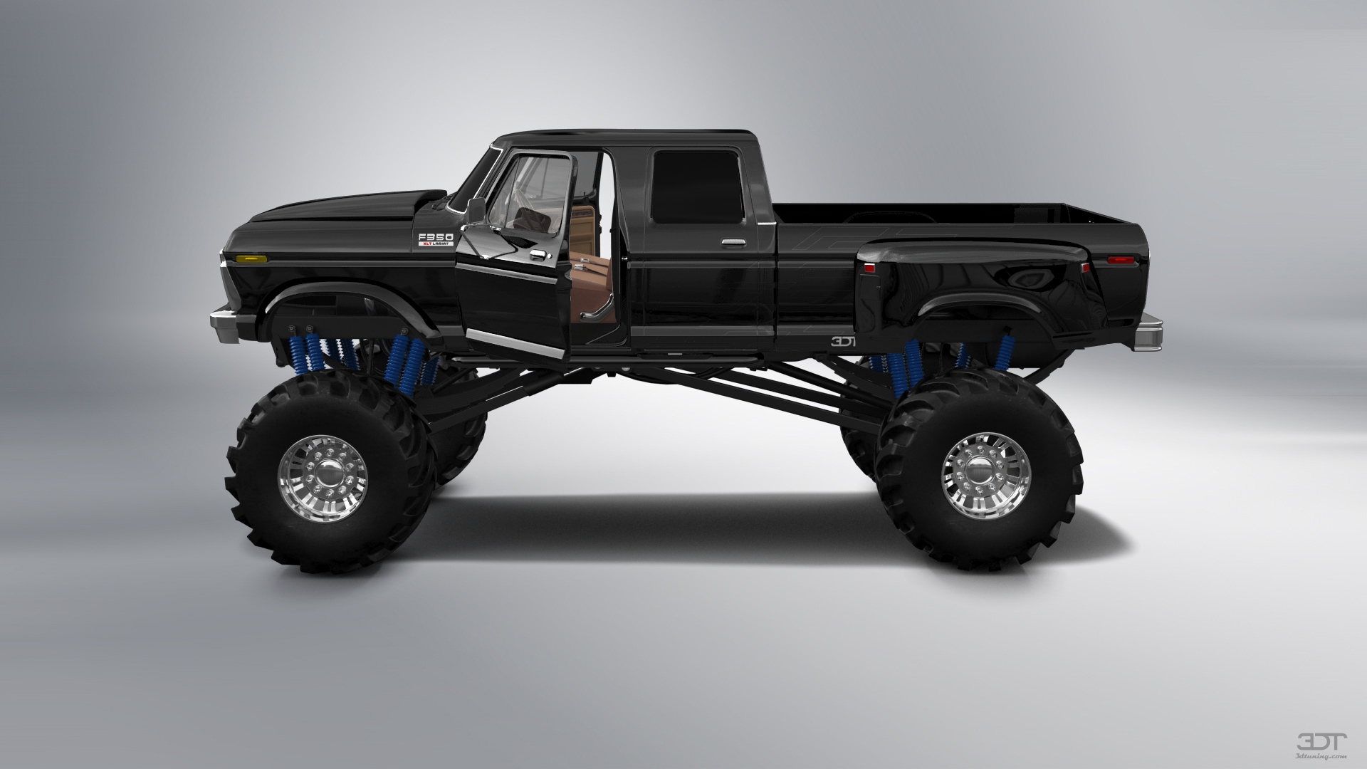 Ford F-350 Dually 4 Door pickup truck 1973