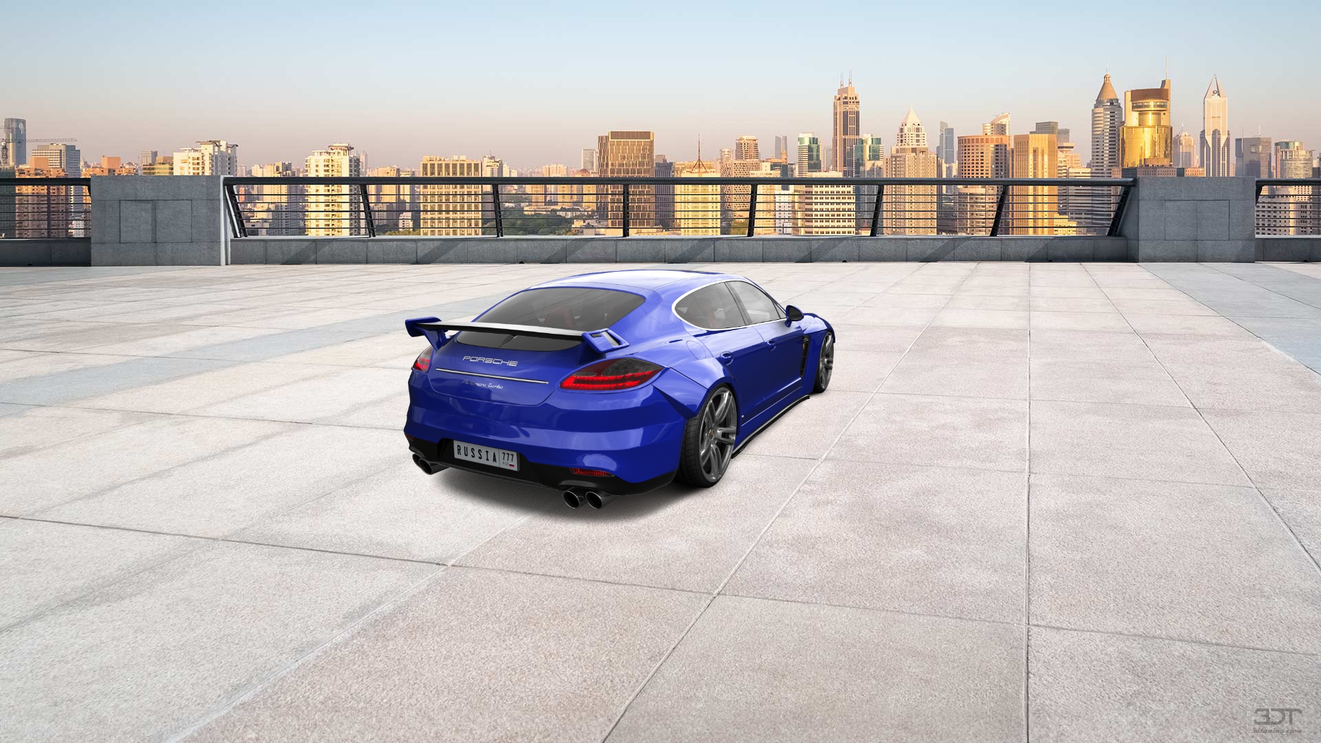 Porsche Panamera 4 door fastback saloon 2011