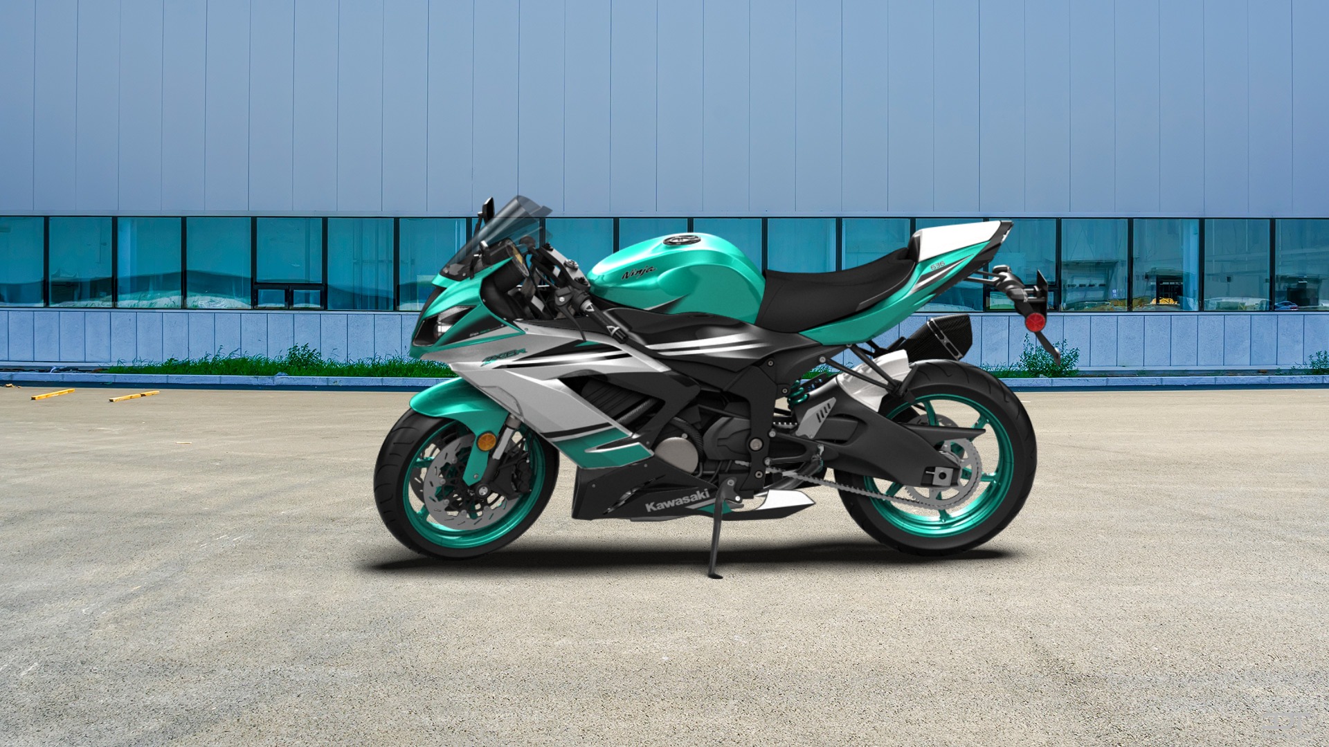 Kawasaki Ninja ZX 6R Sport Bike 2015 Images