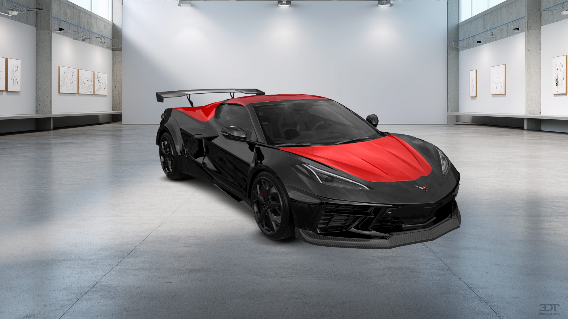 Chevrolet Corvette 2 door targa top 2020 tuning