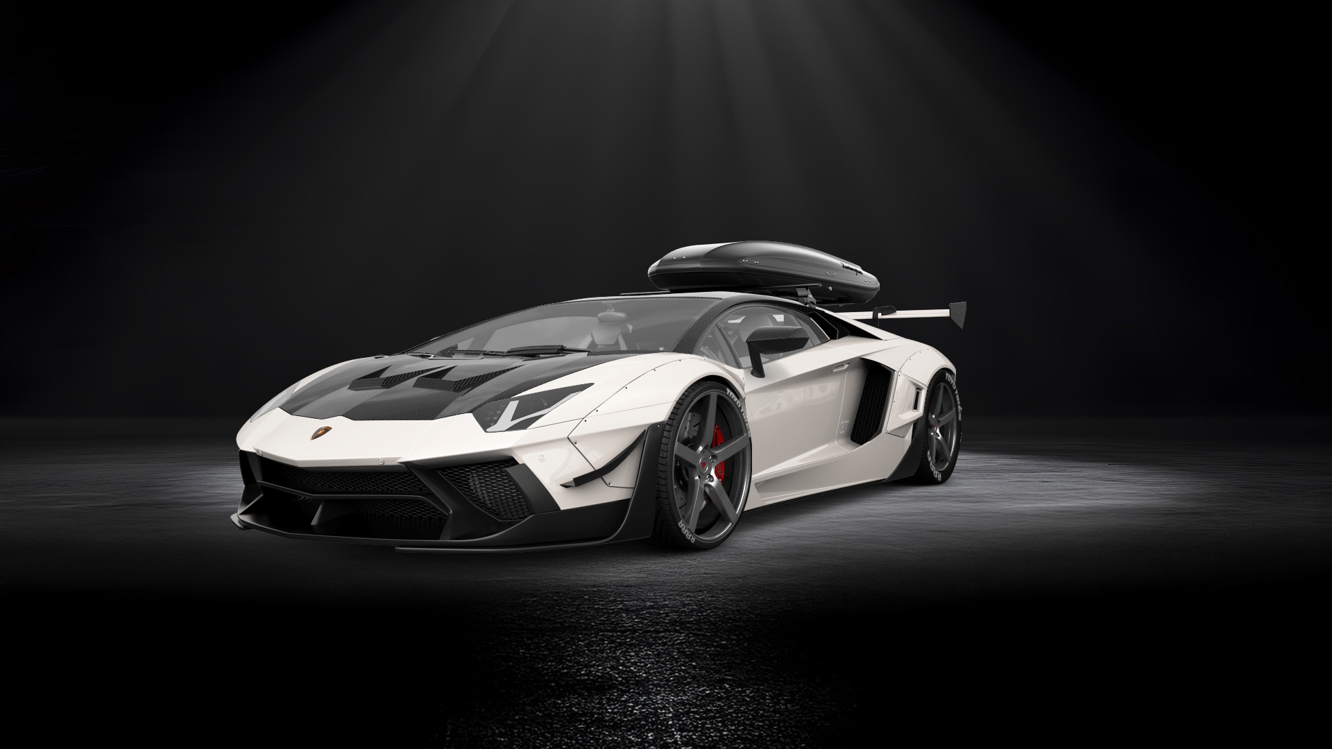 Lamborghini Aventador 2 Door Coupe 2012 tuning