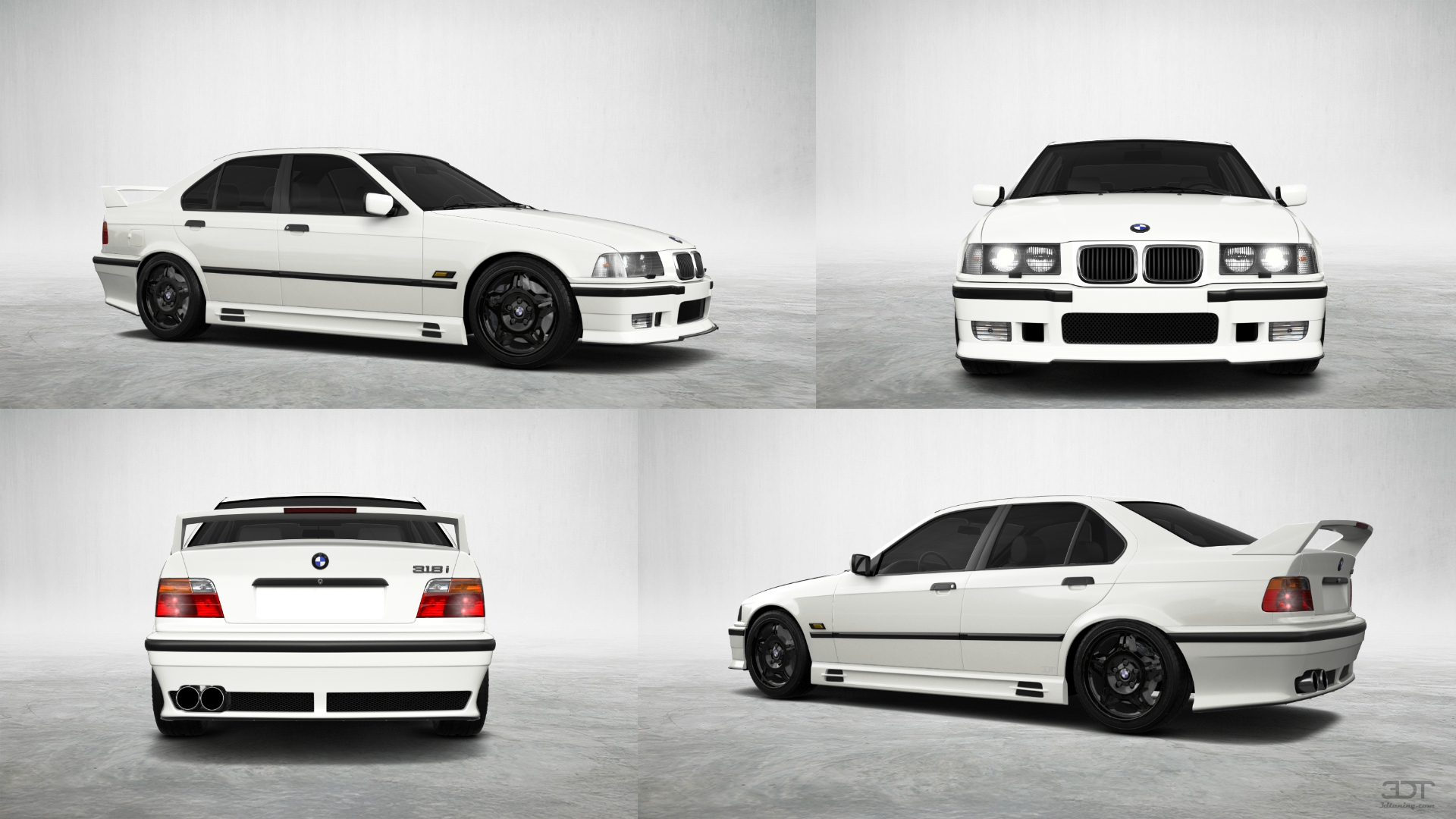 BMW 3 Series 4 Door Saloon 1990