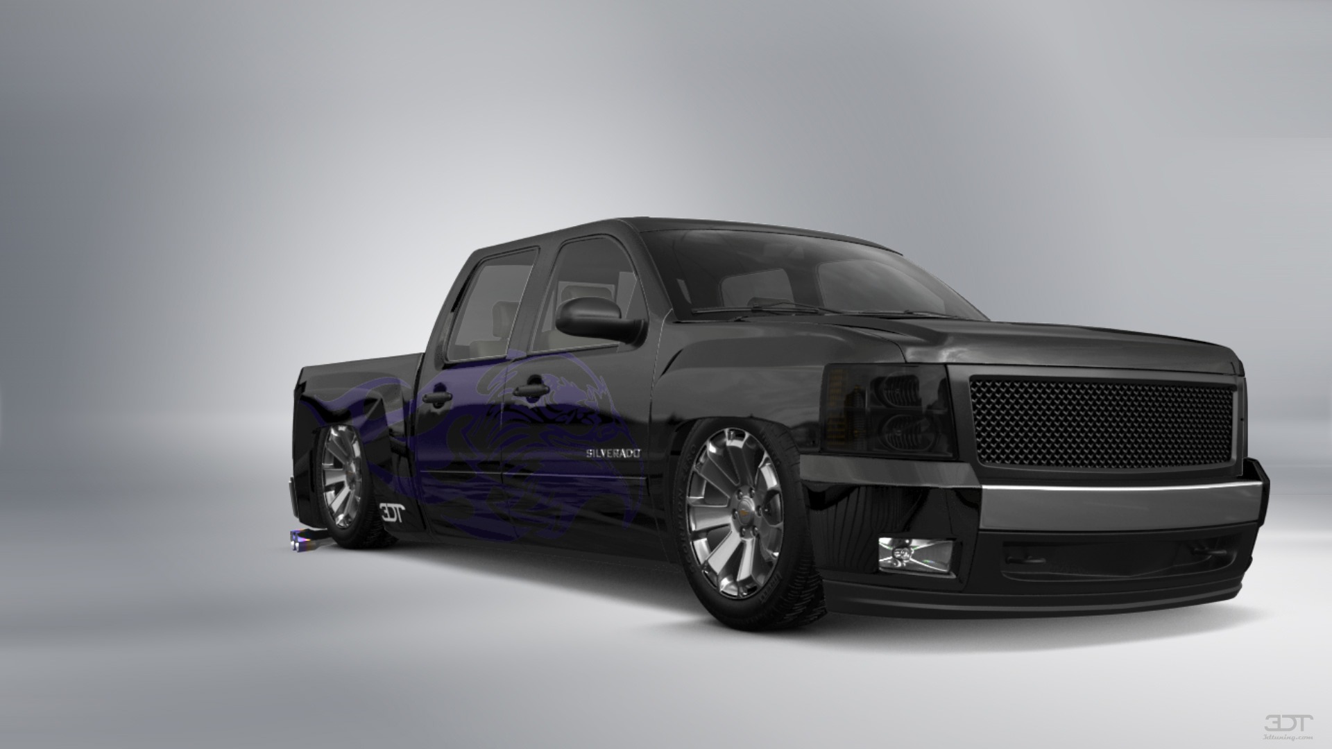 Chevrolet Silverado 1500 Crew Cab 4 Door pickup truck 2007 tuning
