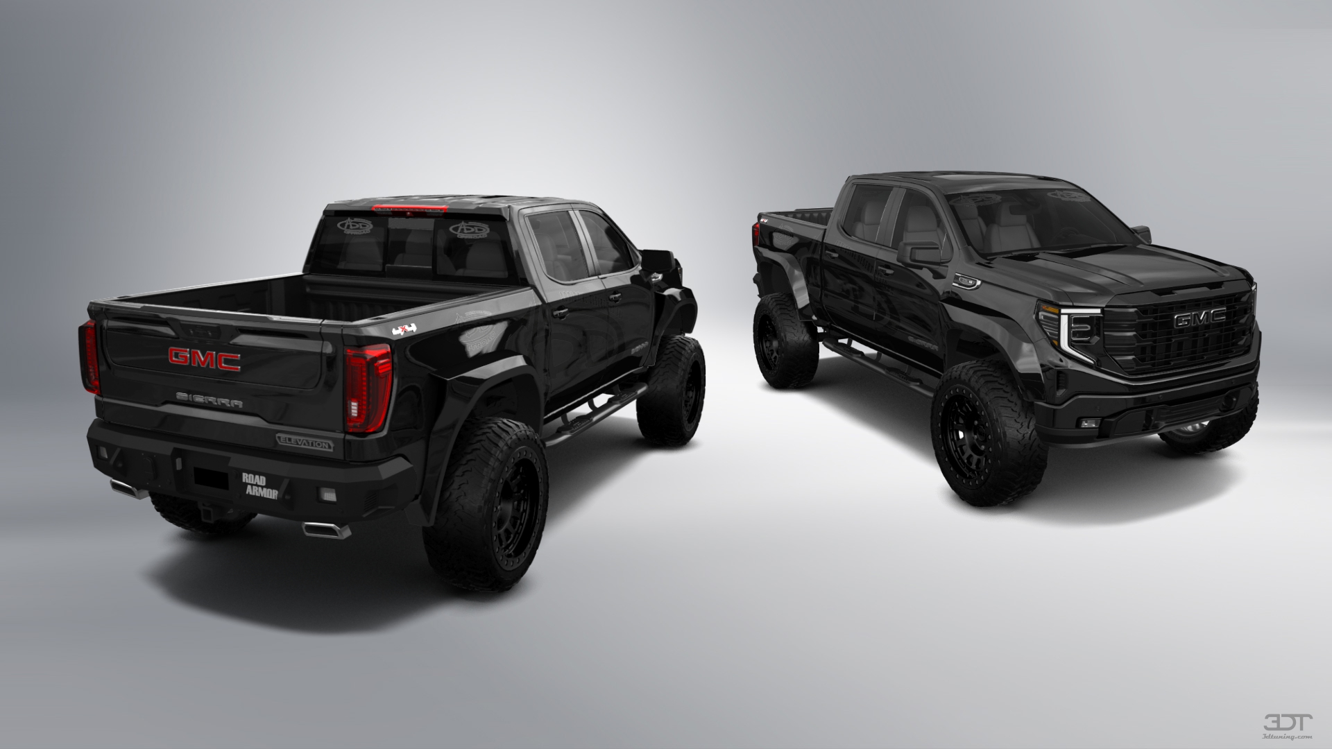 GMC Sierra 1500 Crew Cab 5.8 ft box 4 Door pickup truck 2023 tuning
