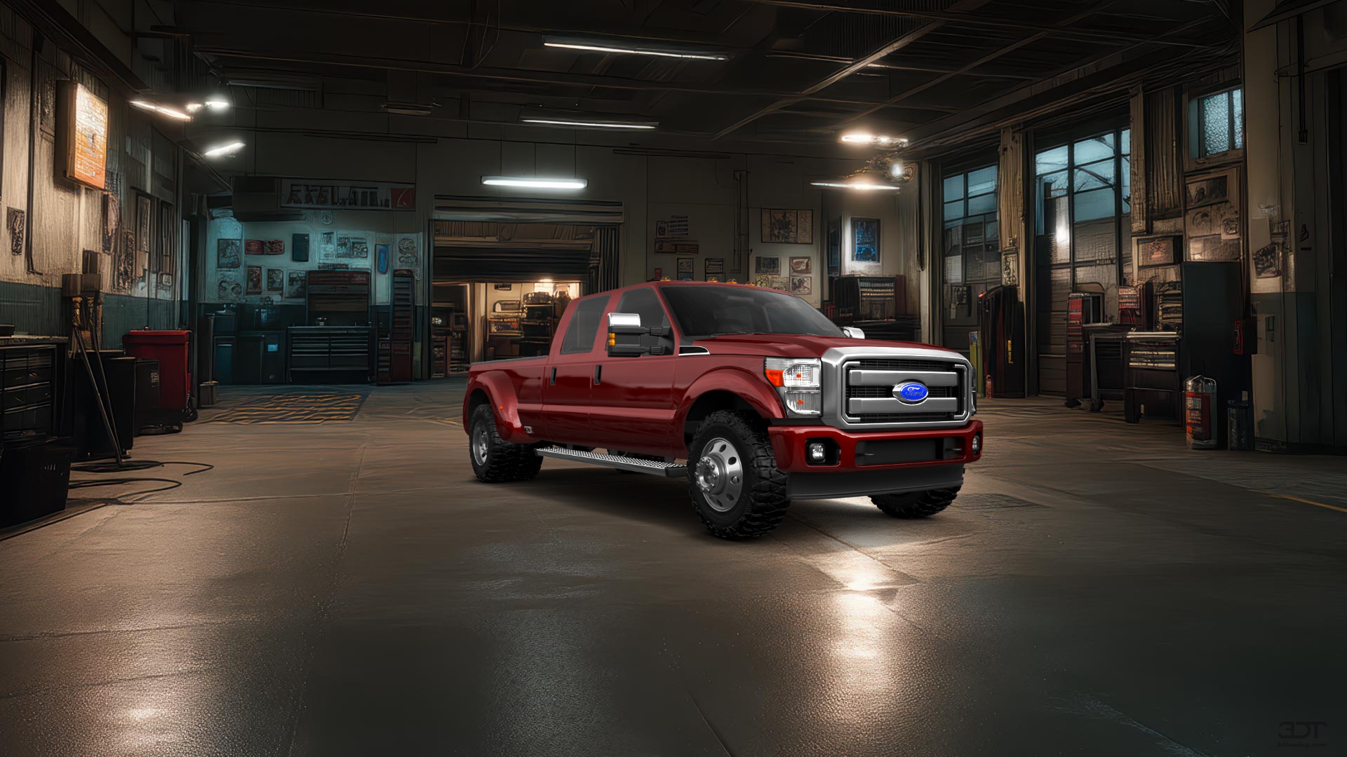 Ford F-350 DRW 4 Door pickup truck 2013 tuning