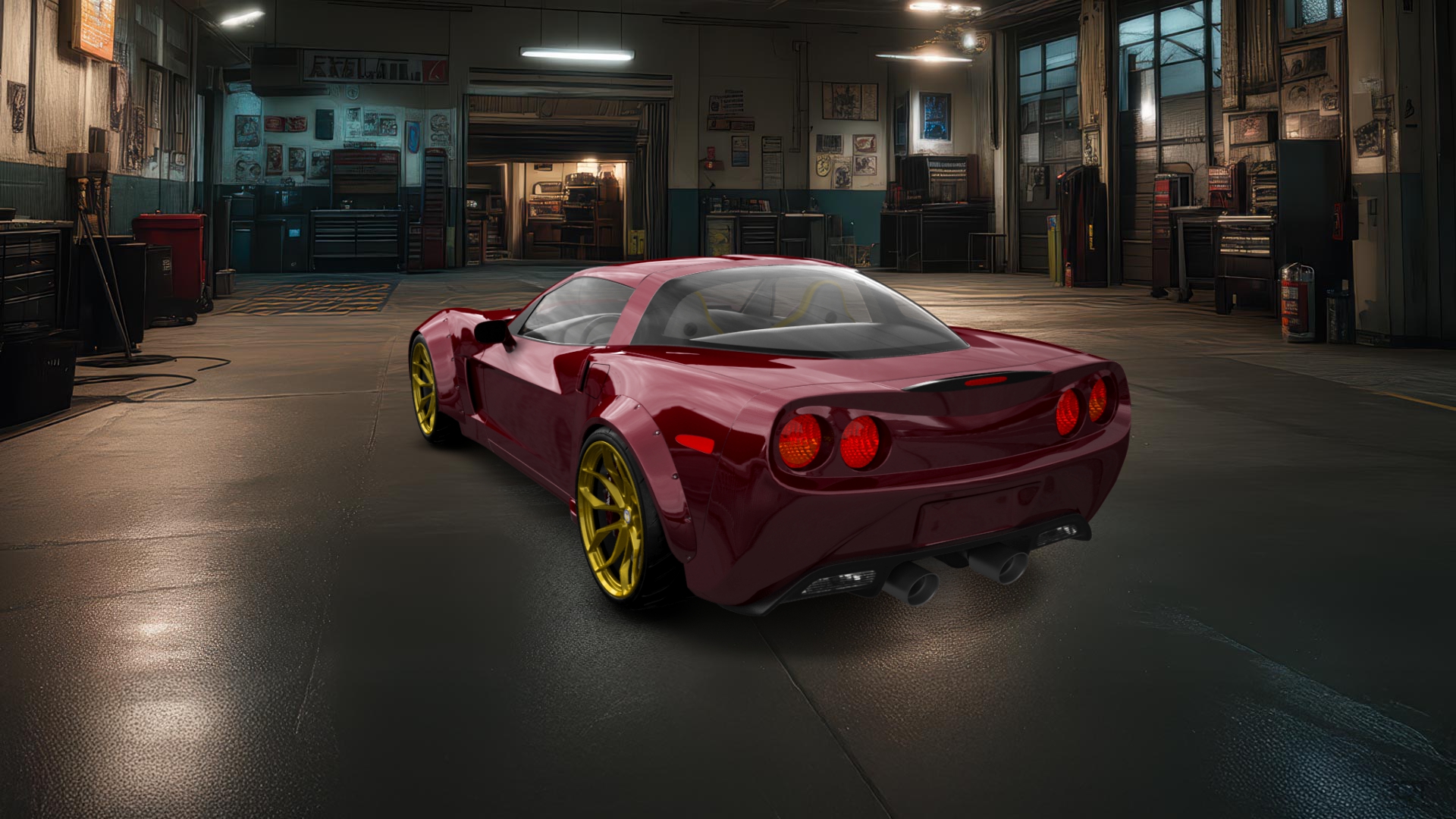 Chevrolet Corvette 2 Door Coupe 2004 Images