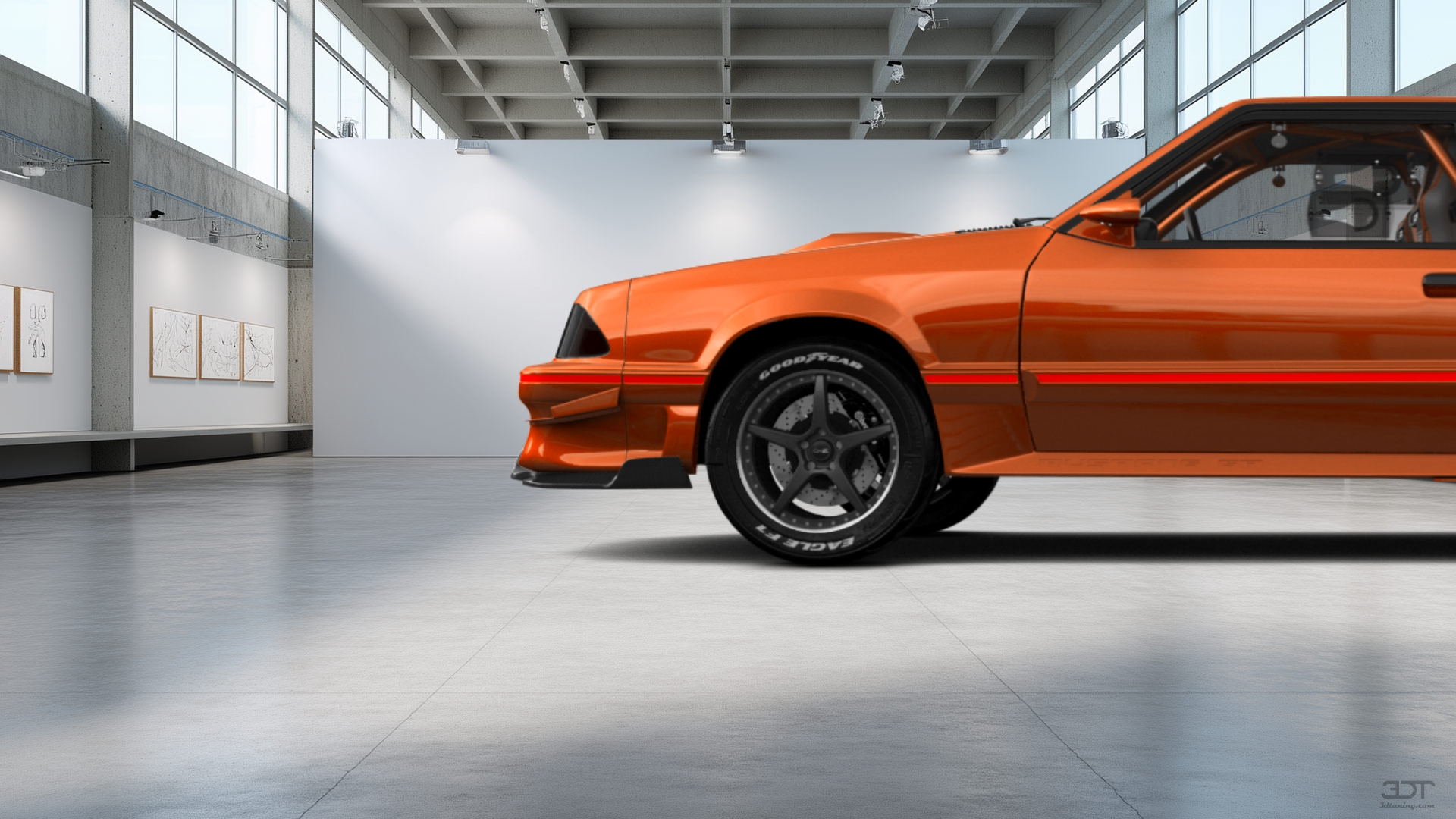 Ford Mustang 3 Door Hatchback 1988 tuning