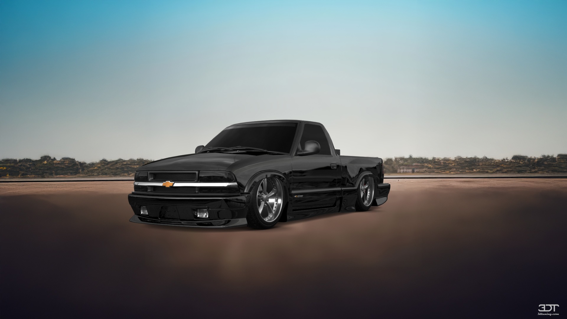 Tuning Chevrolet S-10 Stepside 2 Door pickup truck 1999