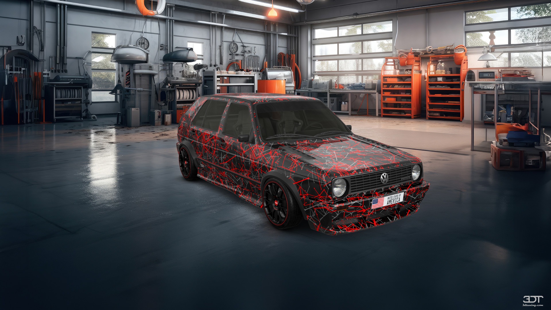 Volkswagen Golf Mk2 5 Door Hatchback 1983 tuning