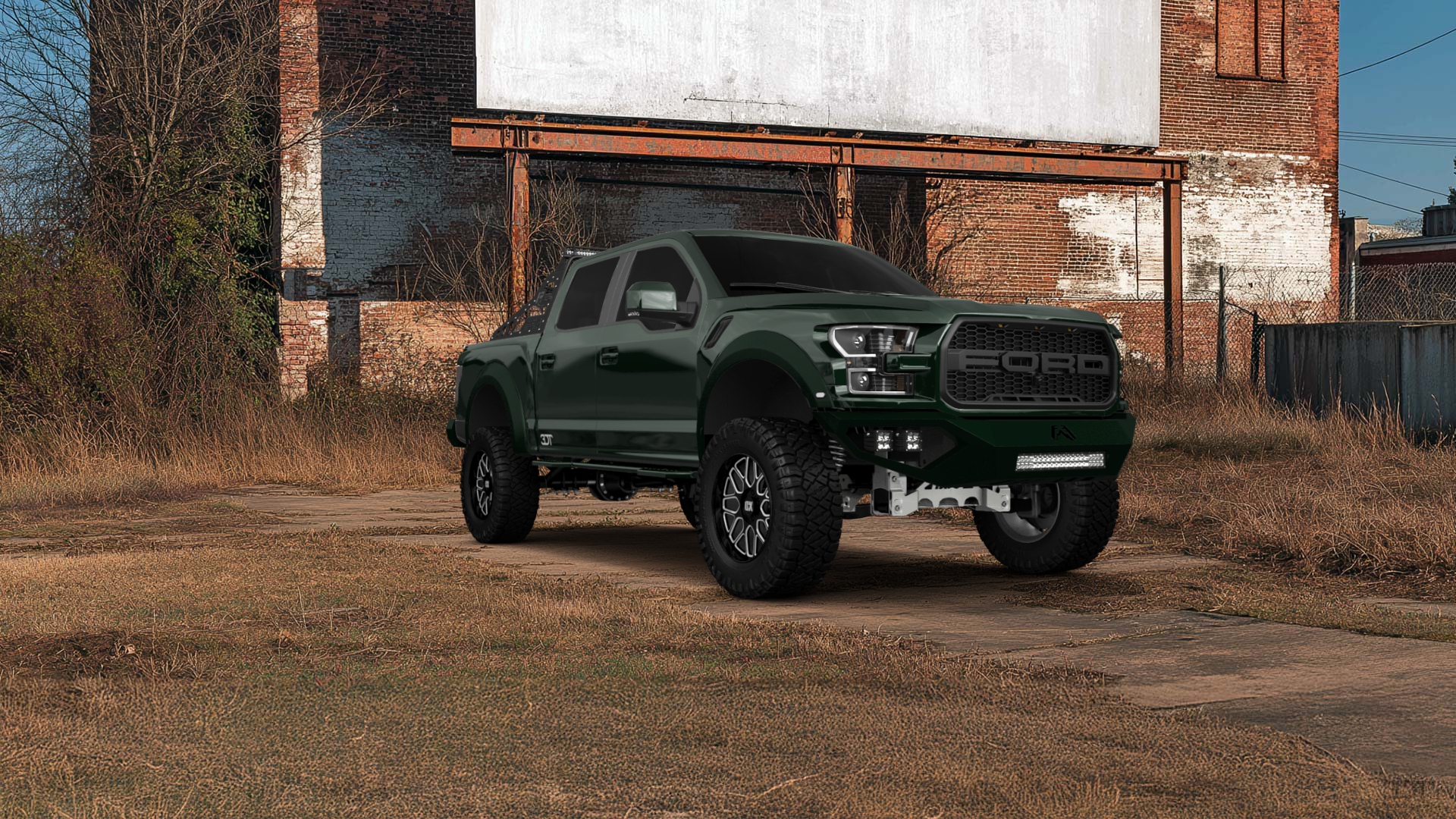 Ford F-150 Raptor 4 Door pickup truck 2017 tuning