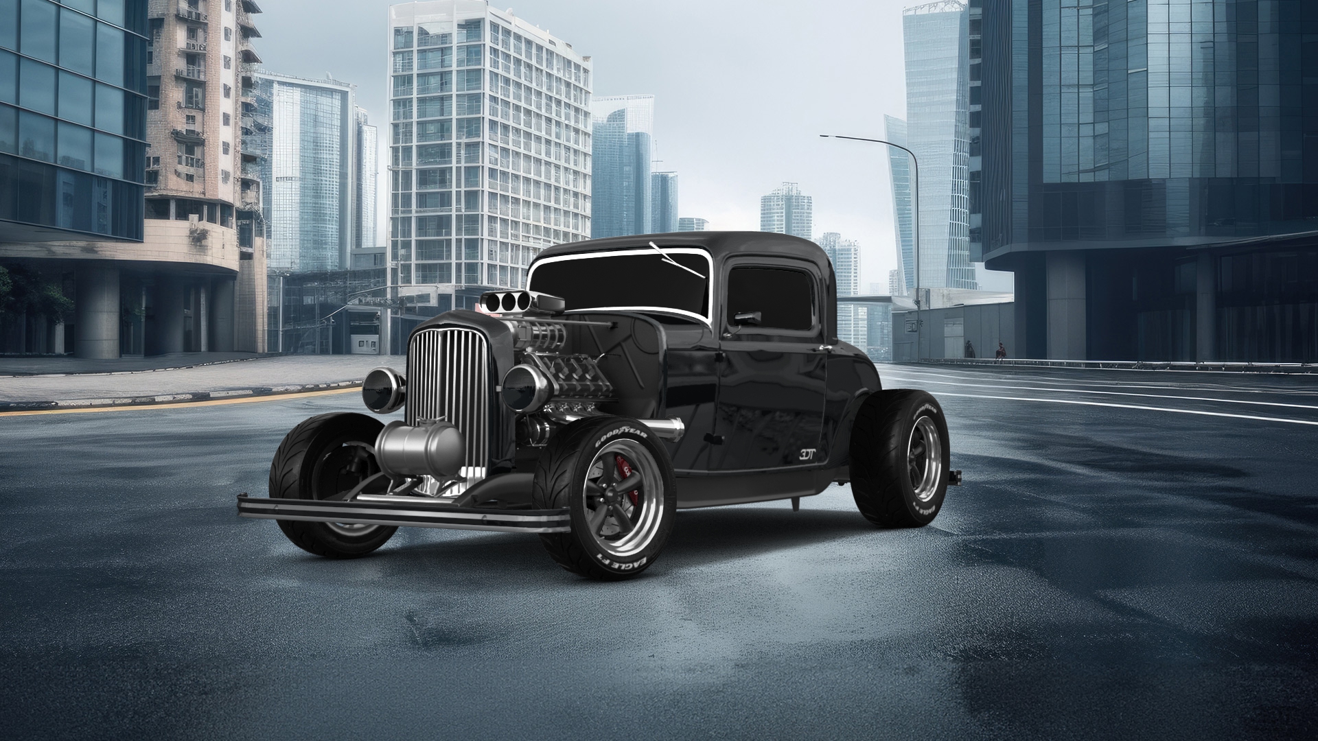 Ford Model B Deluxe 2 Door Coupe 1932 tuning