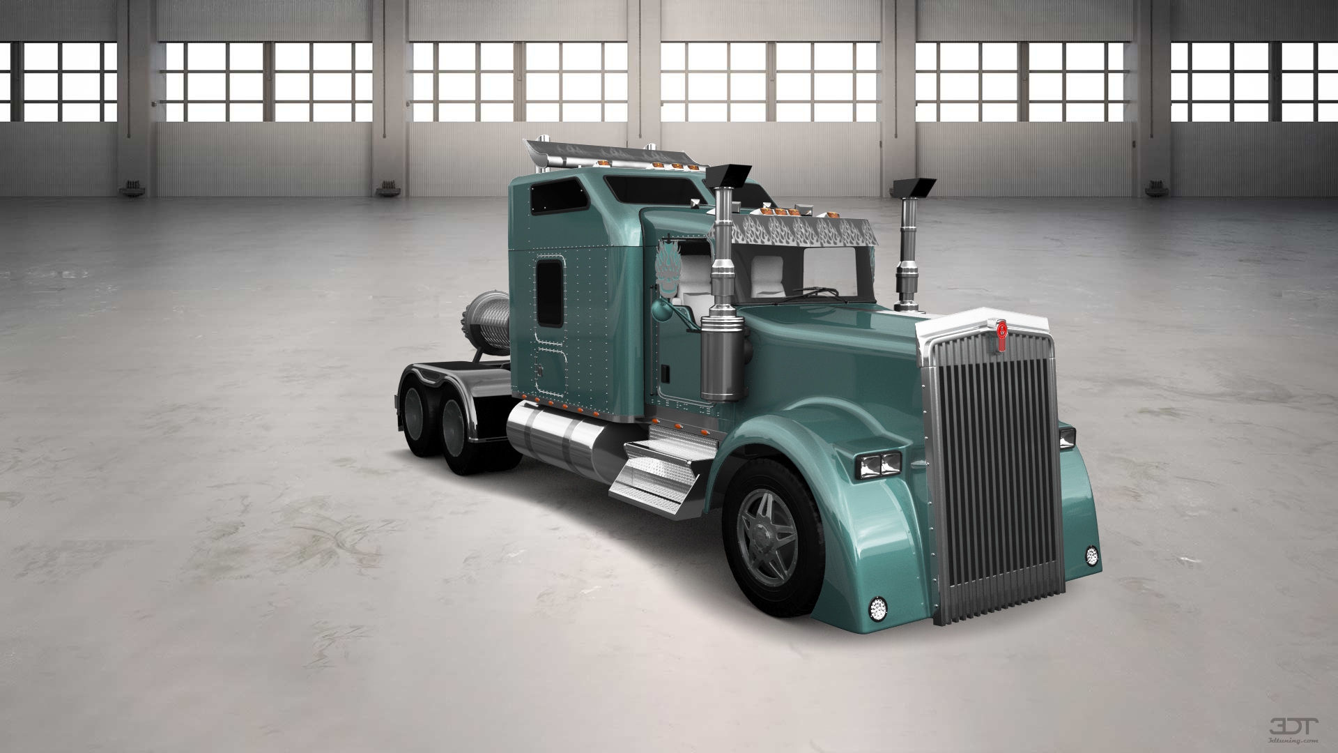Kenworth W900 Sleeper Cab Truck 2015 tuning