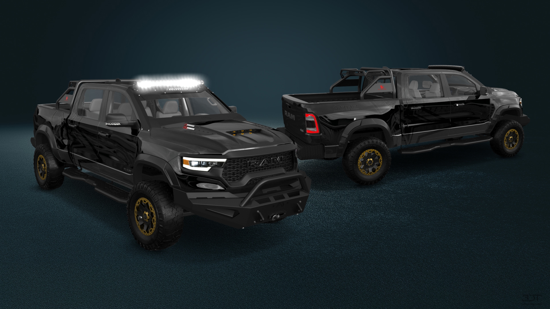 Dodge Ram 1500 TRX 4 Door pickup truck 2021 tuning