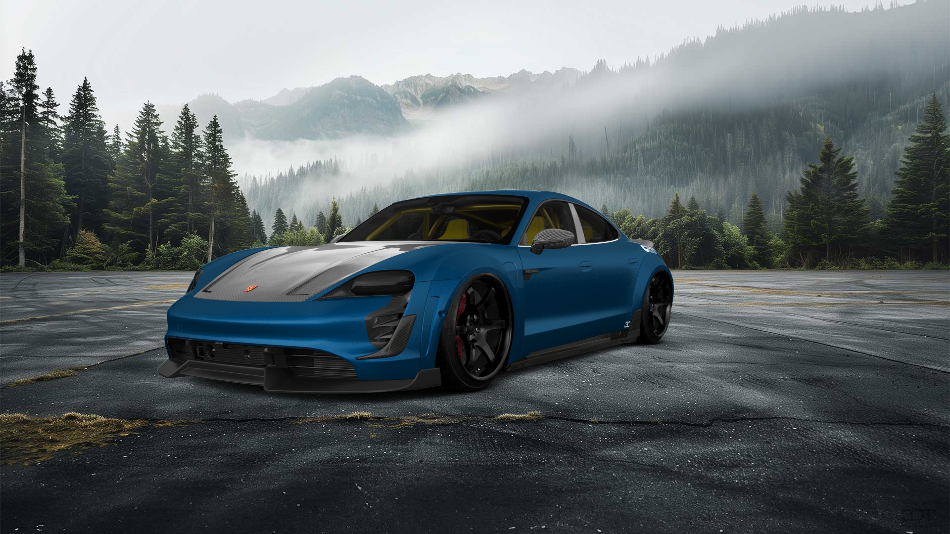 Porsche Taycan 4 Door Saloon 2019 tuning
