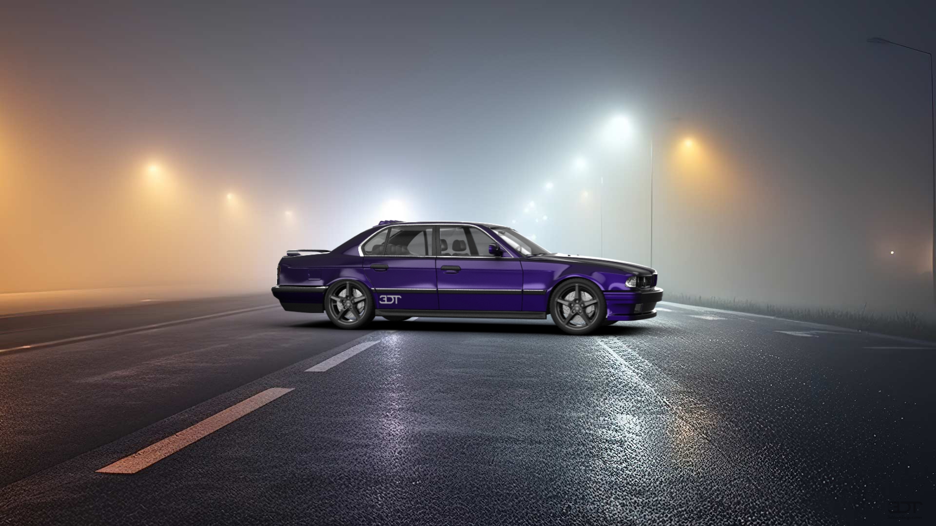 BMW 7 Series Sedan 1986