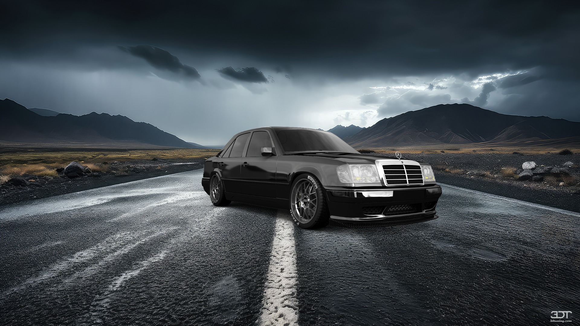 Mercedes E-Class Sedan 1984 tuning