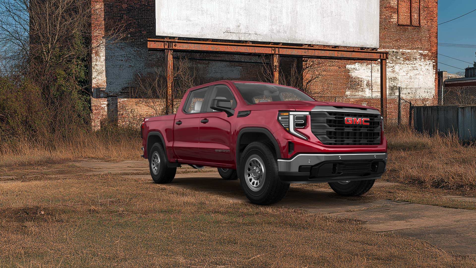 GMC Sierra 1500 Crew Cab 5.8 ft box 4 Door pickup truck 2023 tuning
