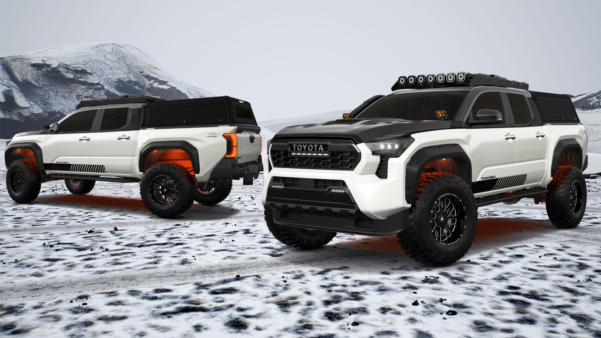 Toyota Tacoma Crew Cab 4 Door pickup truck 2024 tuning