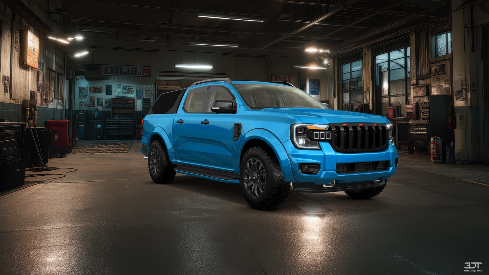 Ford Ranger 4 Door pickup truck 2022 tuning