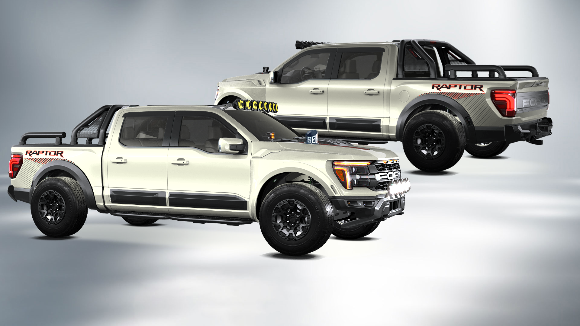 Ford F-150 Raptor 4 Door pickup truck 2024 tuning