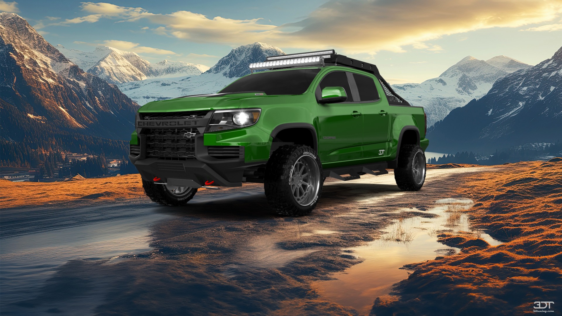 Chevrolet Colorado Crew Cab 4 Door pickup truck 2015 tuning