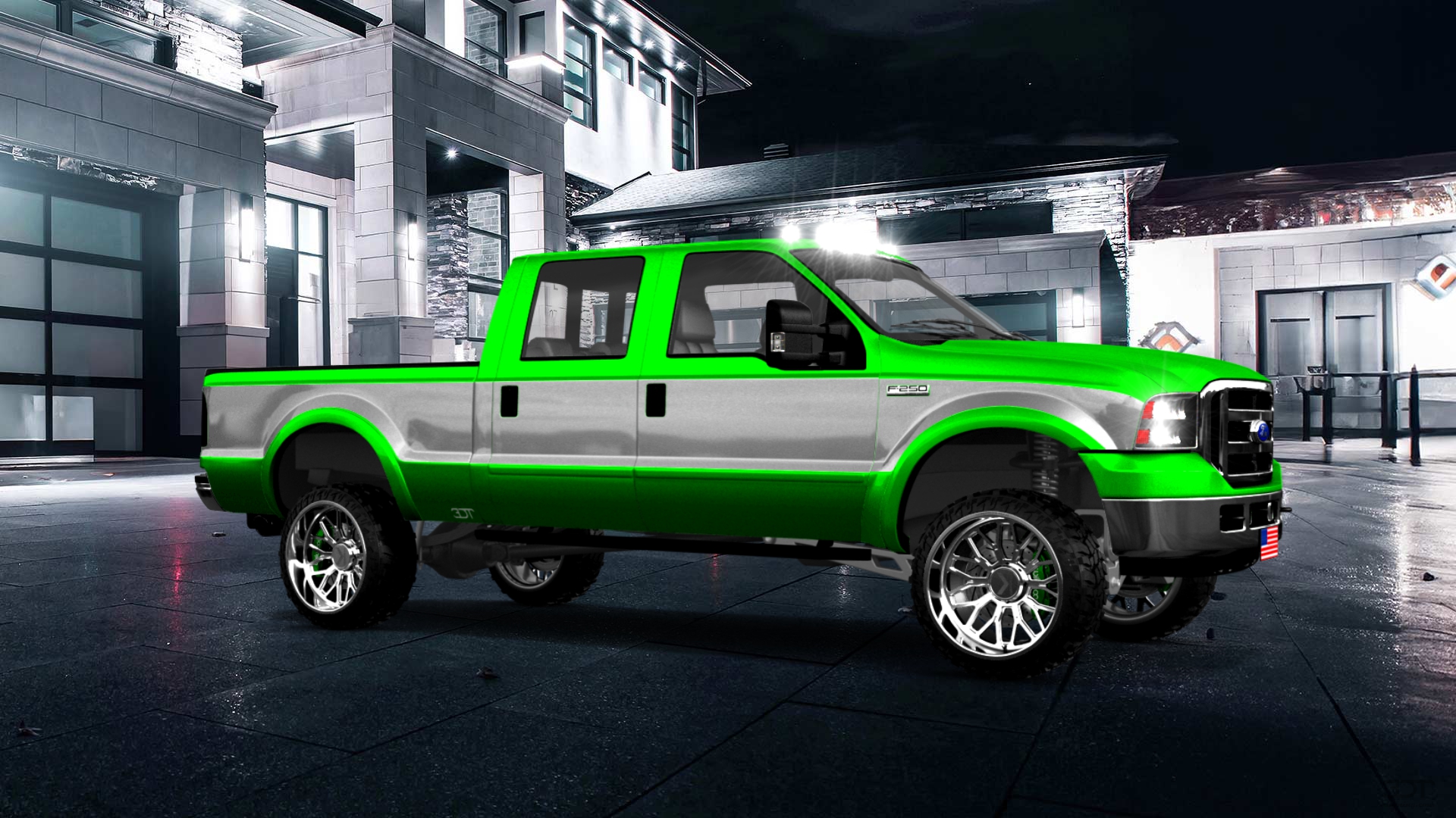 Ford F-250 Crew Cab 4 Door pickup truck 1999