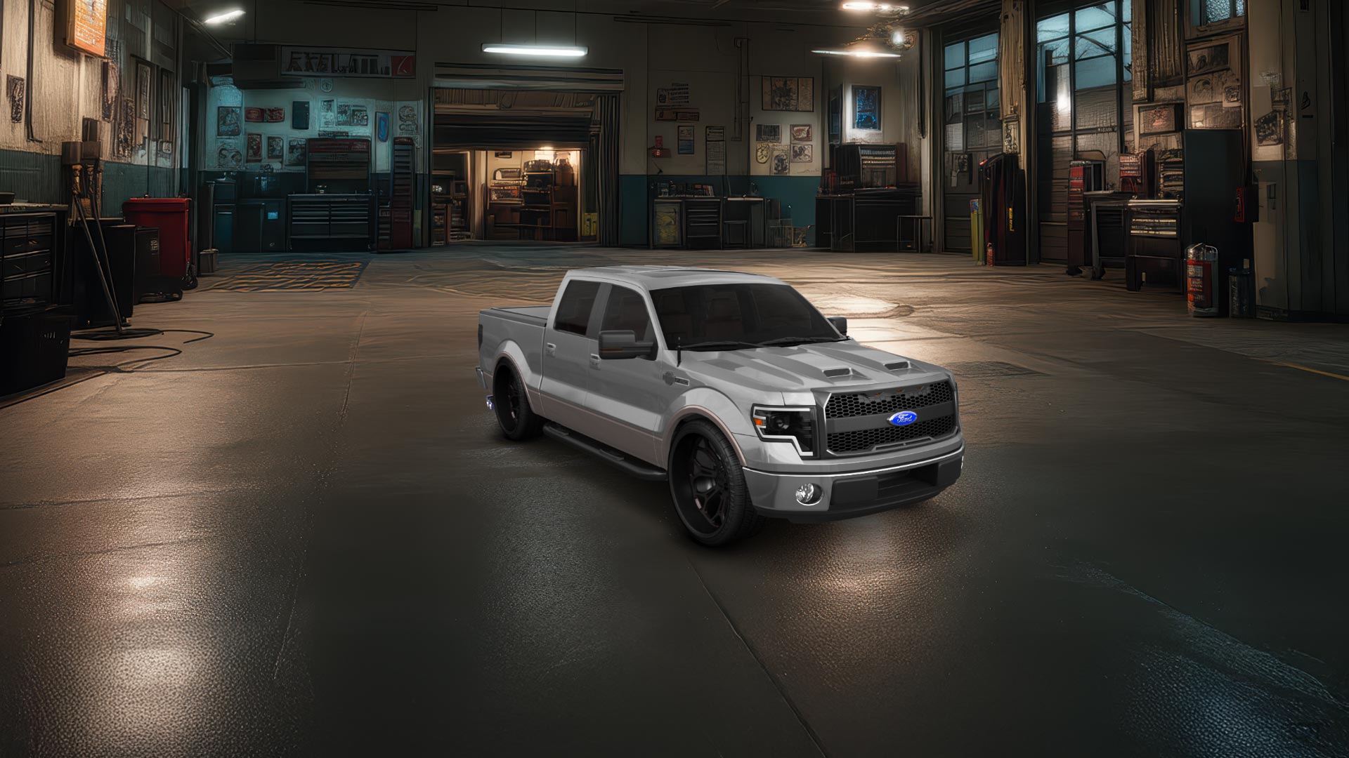 Ford F-150 Crew Cab 4 Door pickup truck 2013 tuning