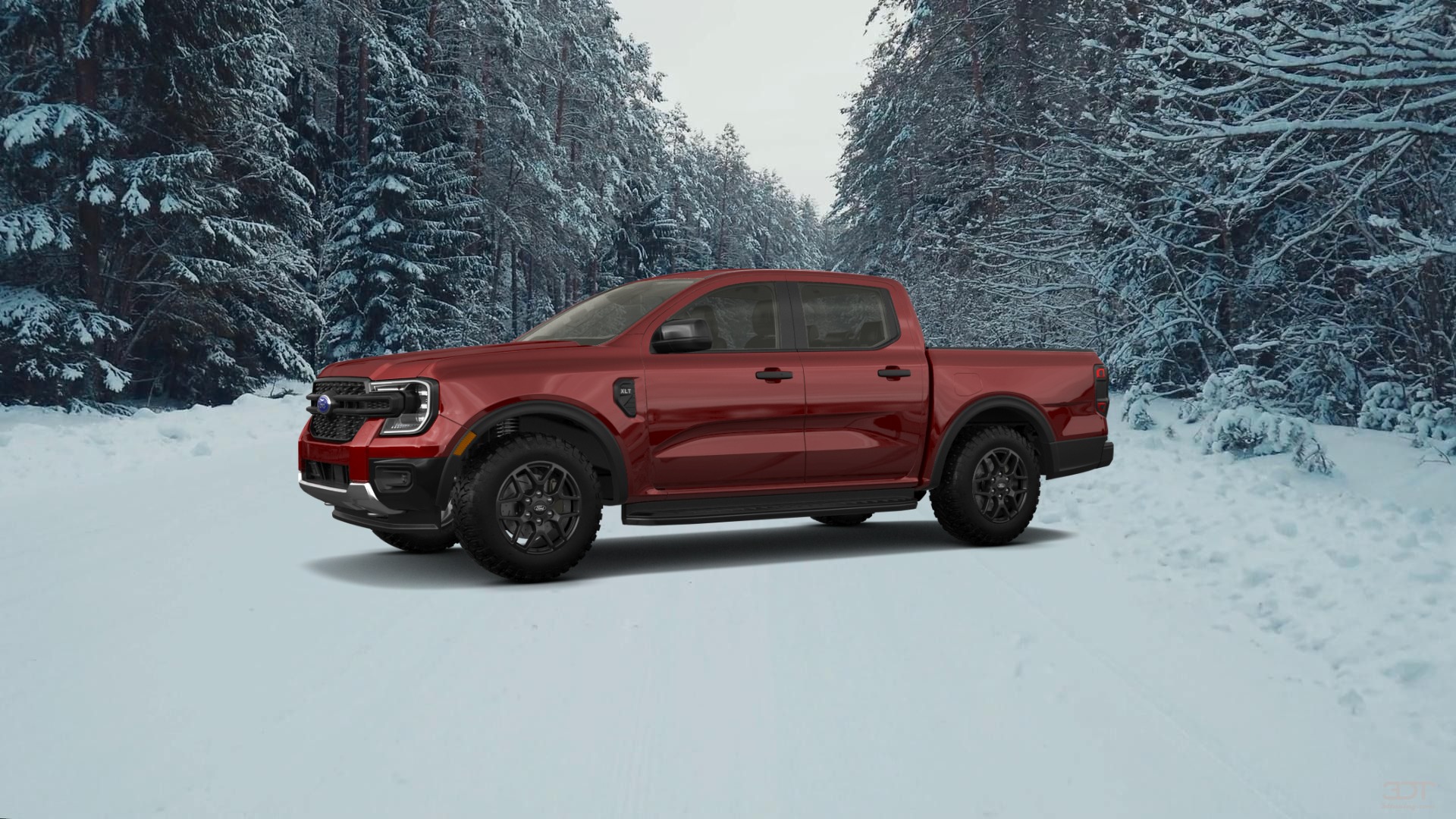Ford Ranger 4 Door pickup truck 2022 tuning