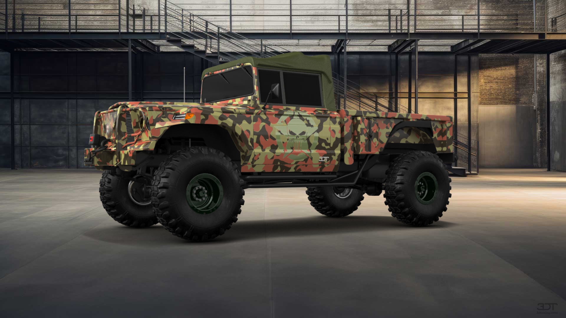 Jeep Kaiser M715 2 Door pickup truck 1968 tuning