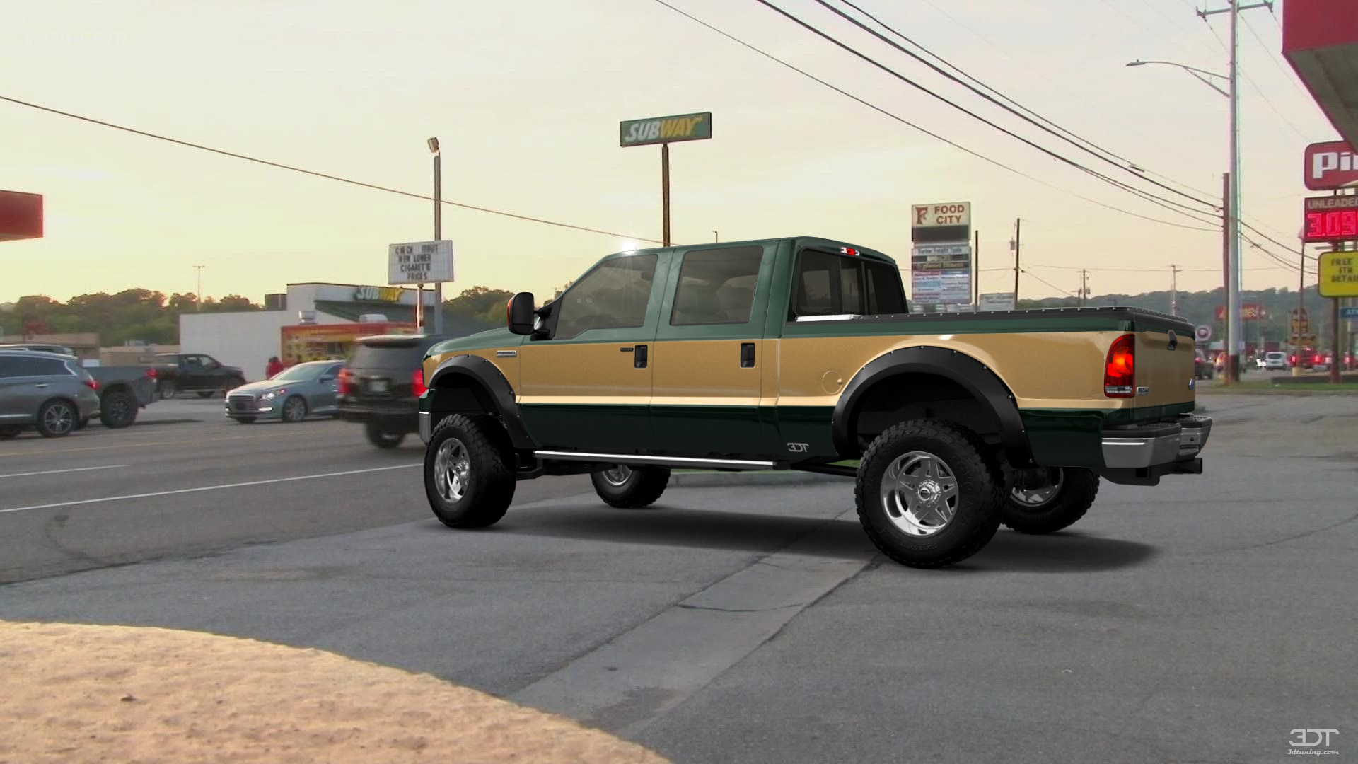 Ford F-250 Crew Cab 4 Door pickup truck 1999 tuning