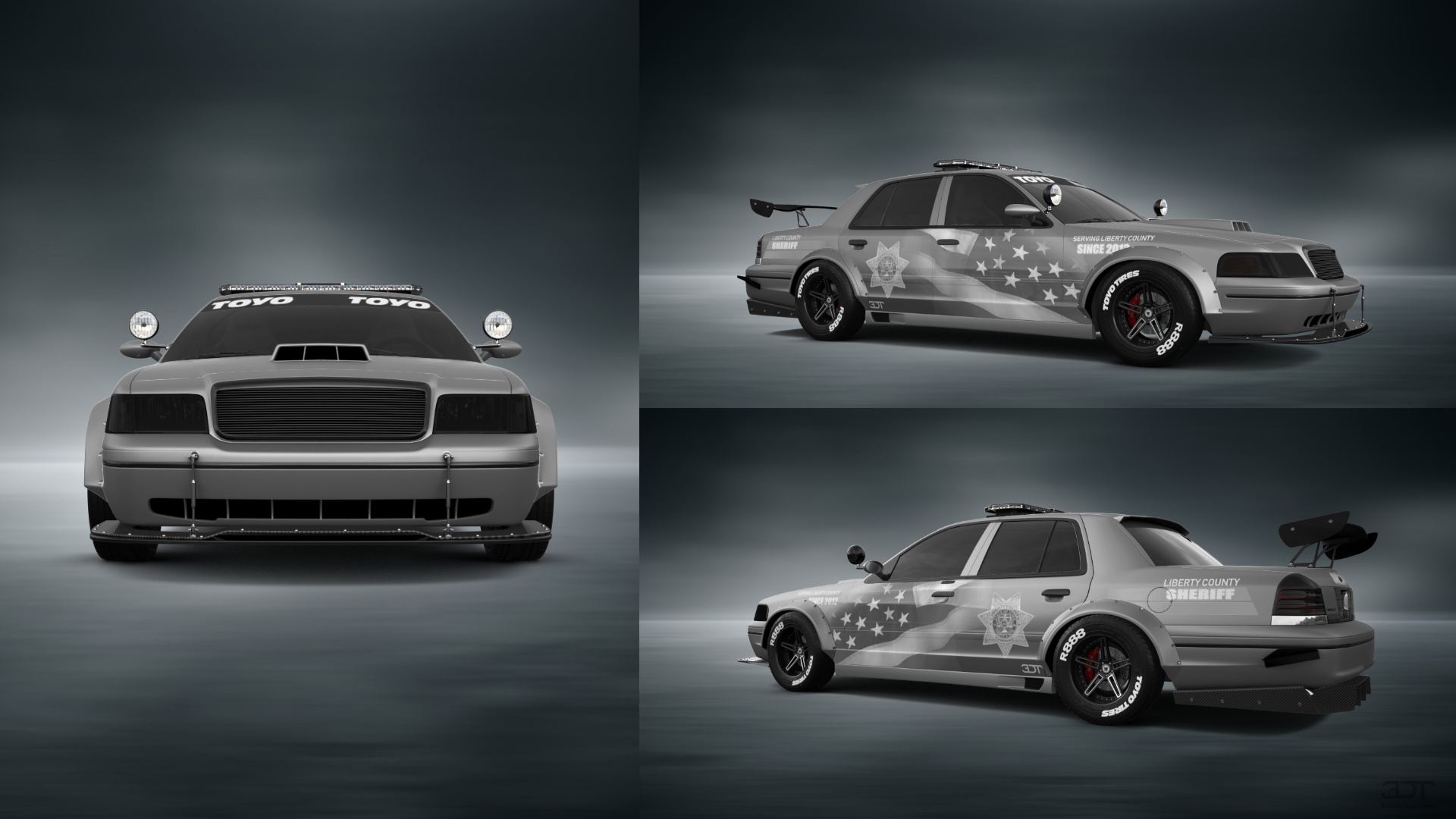 Ford Crown Victoria Sedan 2007 tuning