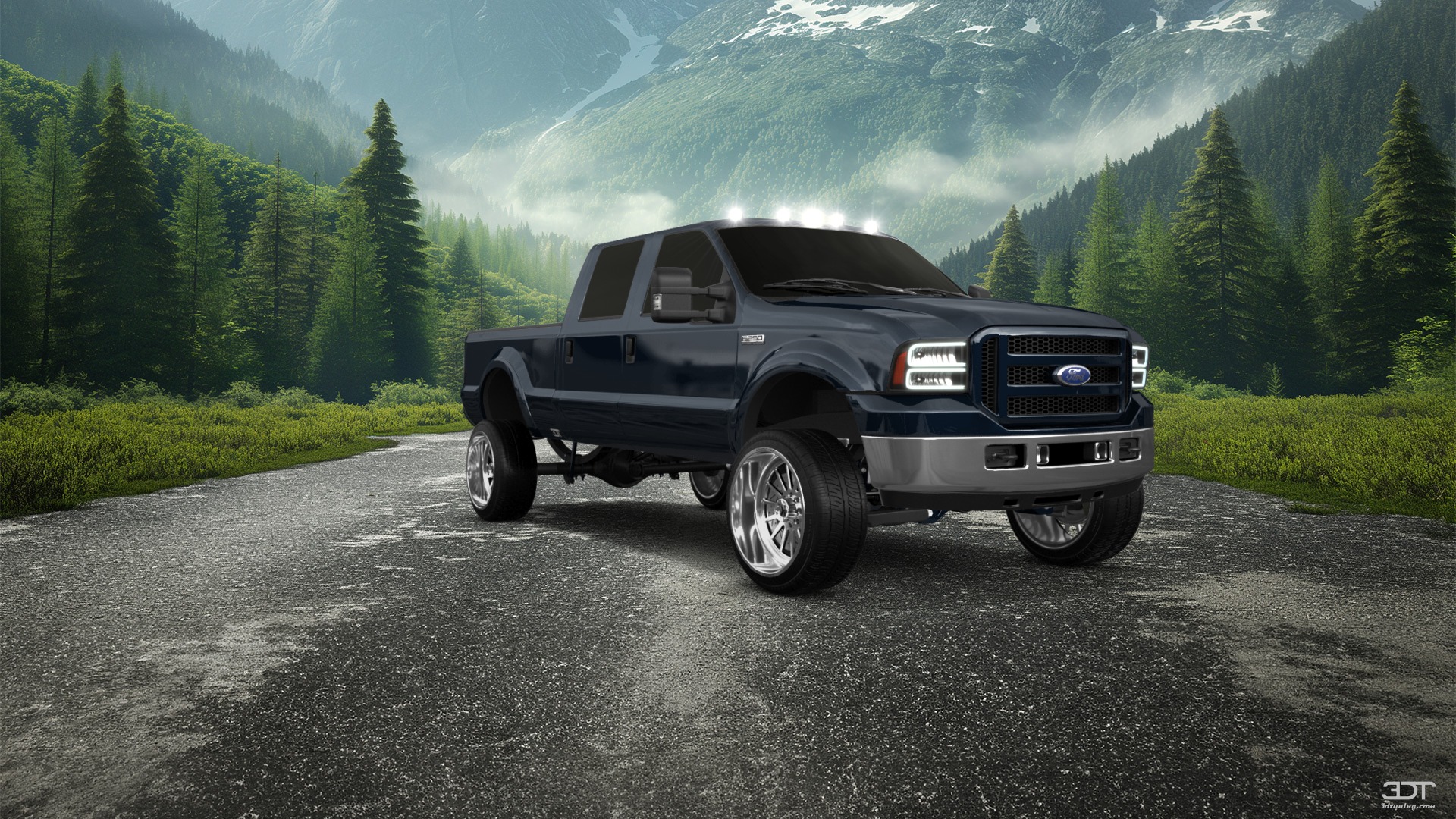 Ford F-250 Crew Cab 4 Door pickup truck 1999