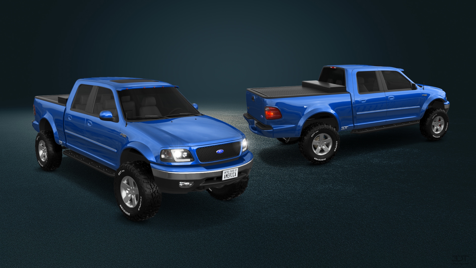 Ford F-150 SuperCrew 4 Door pickup truck 1997 Images
