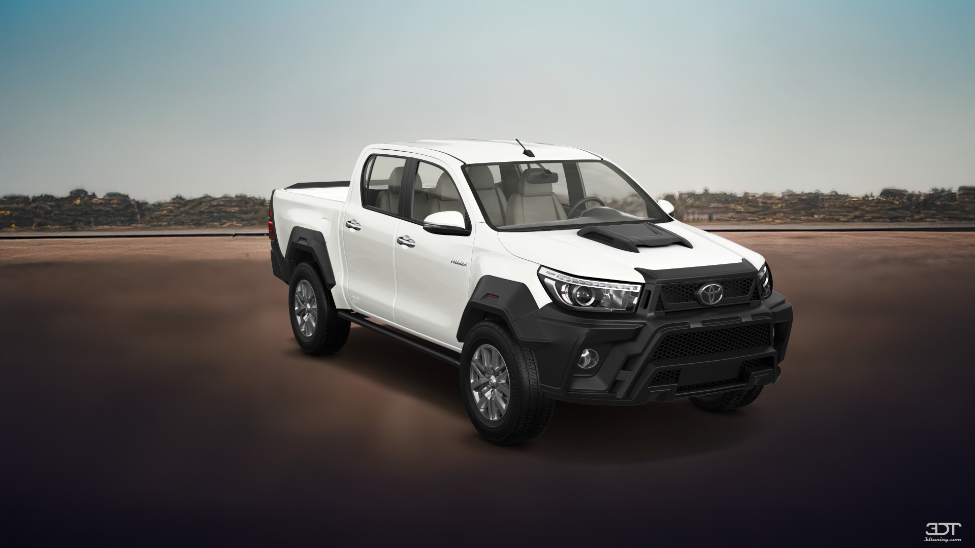 Toyota Hilux Double Cab 4 Door pickup truck 2015 tuning