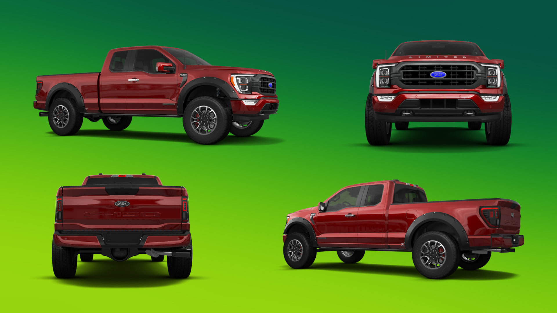Ford F-150 Double Cab Pickup Truck 2021