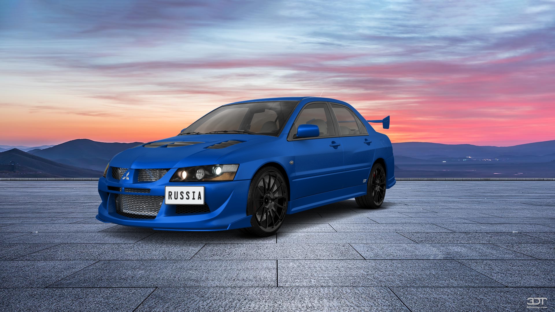 Mitsubishi Lancer Evo IX 4 Door Saloon 2005 tuning