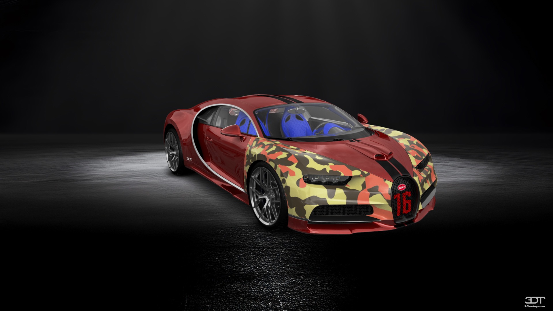 Bugatti Chiron 2 Door Coupe 2016