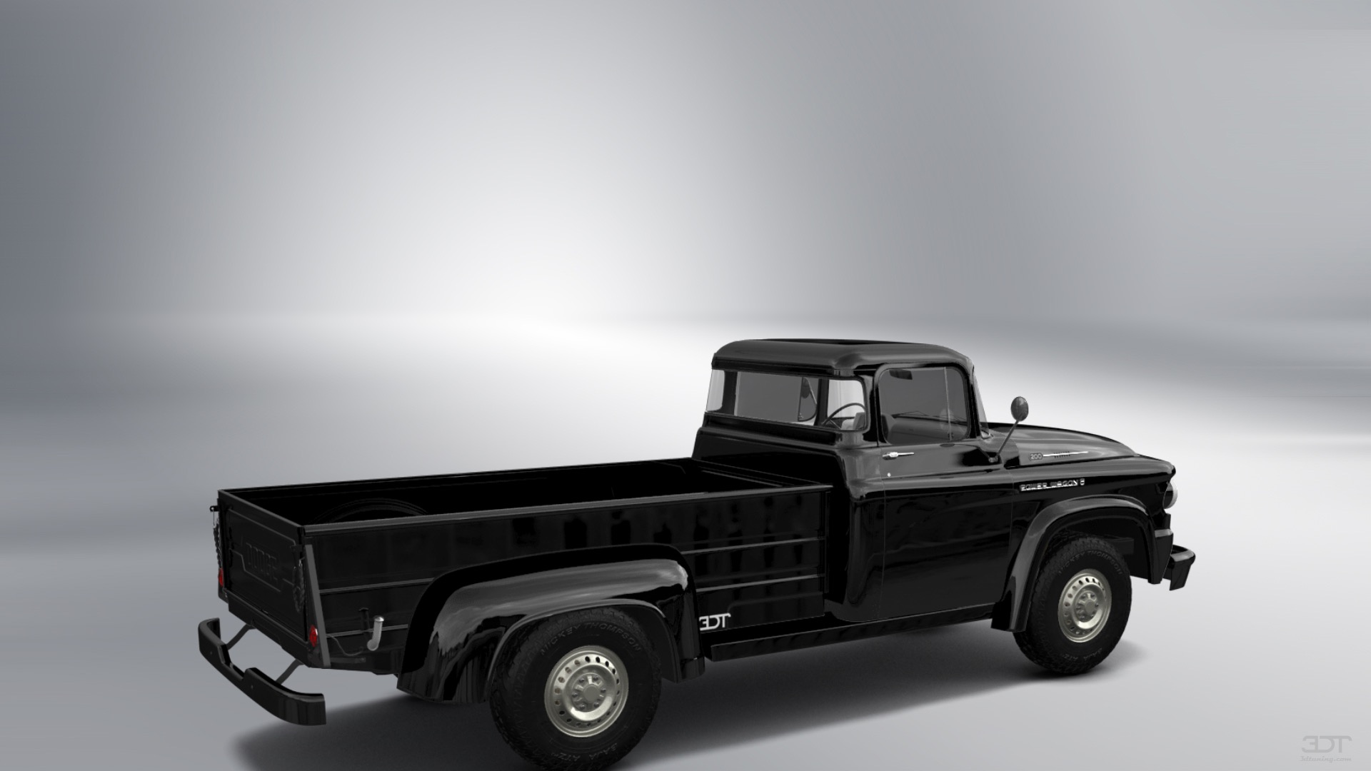 Dodge Power Wagon W300 2 Door pickup truck 1958