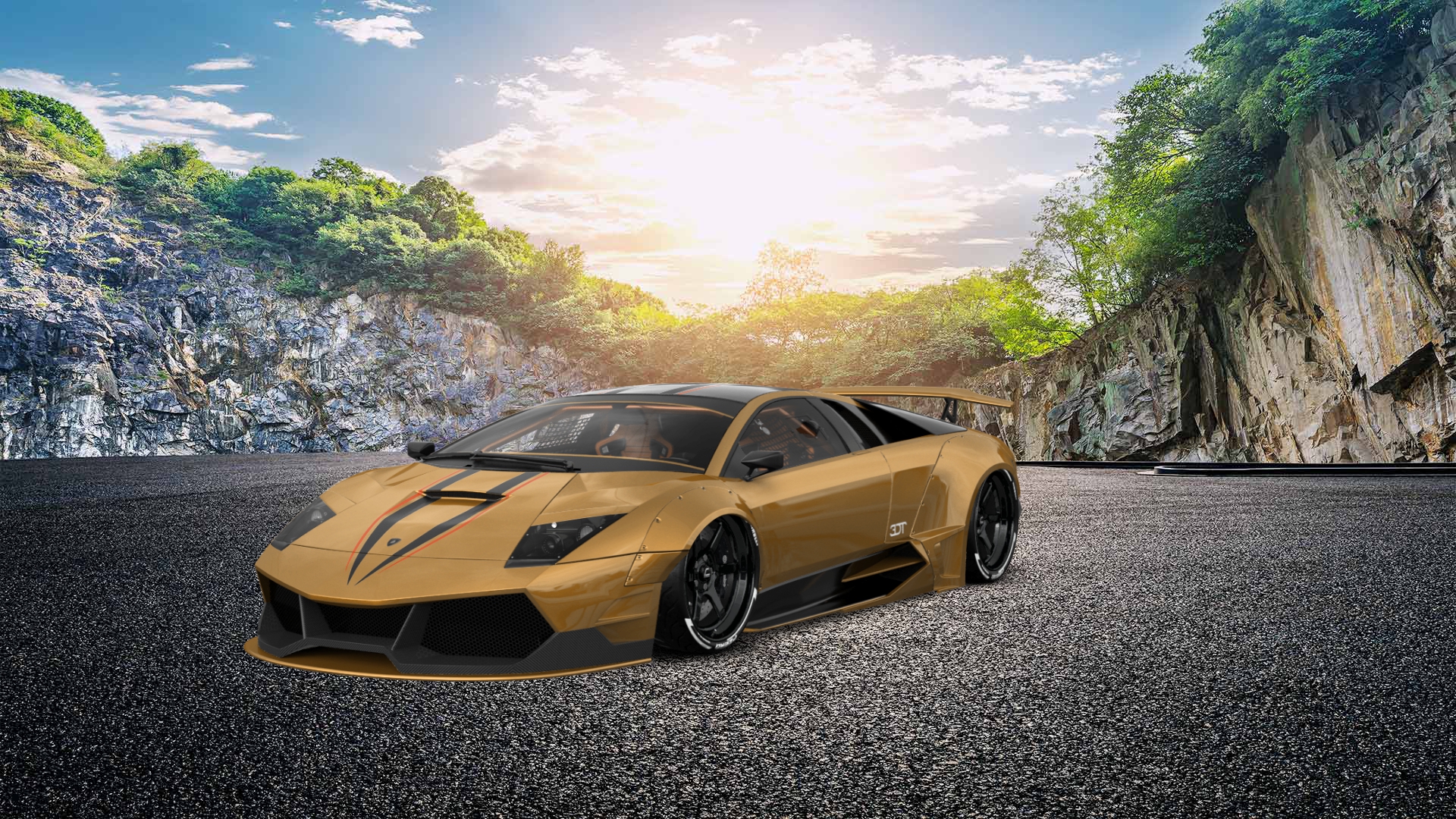 Lamborghini Murcielago 2 Door Coupe 2001 tuning