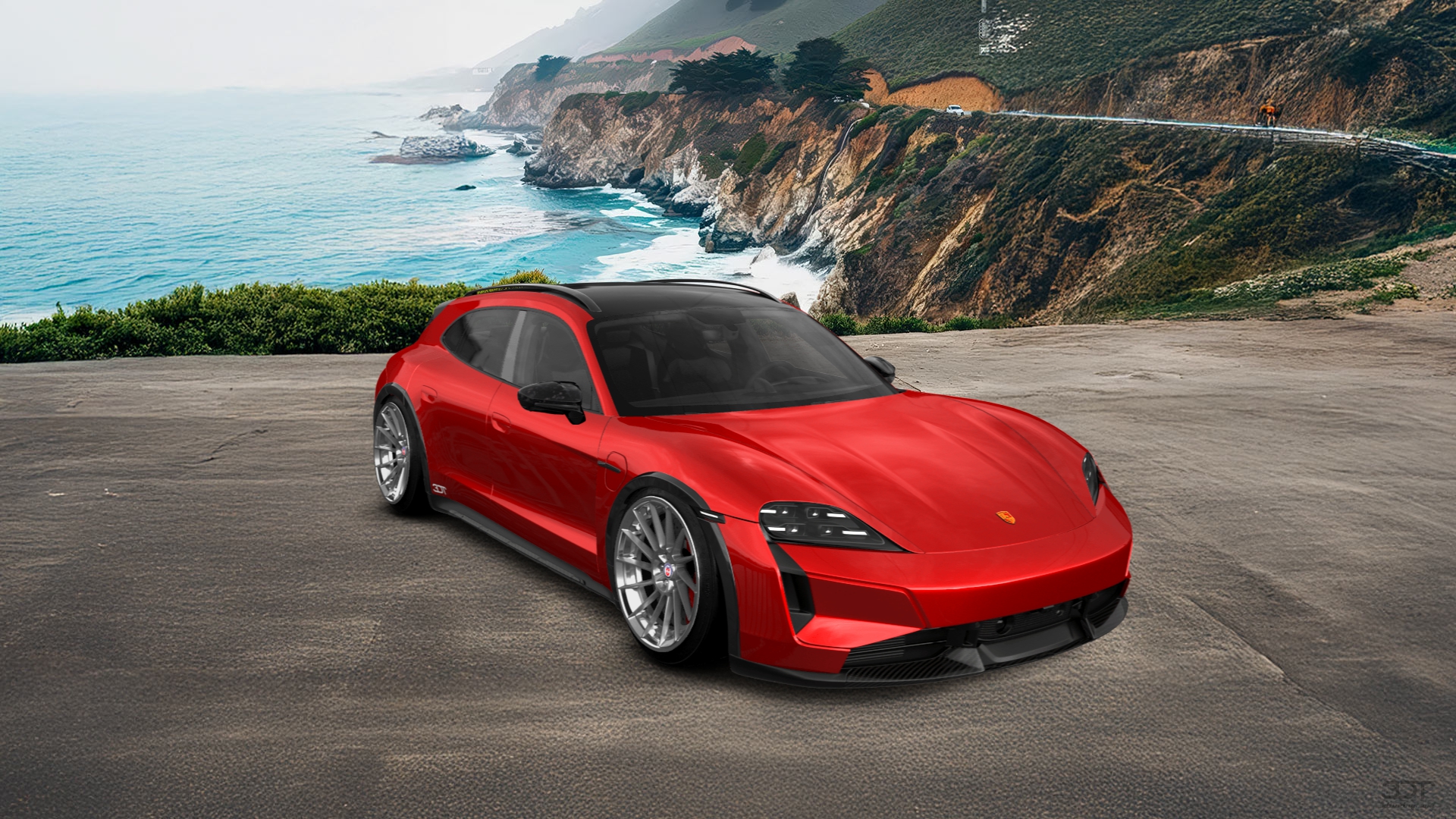 Porsche Taycan Sport Turismo Shooting Brake 2019 tuning