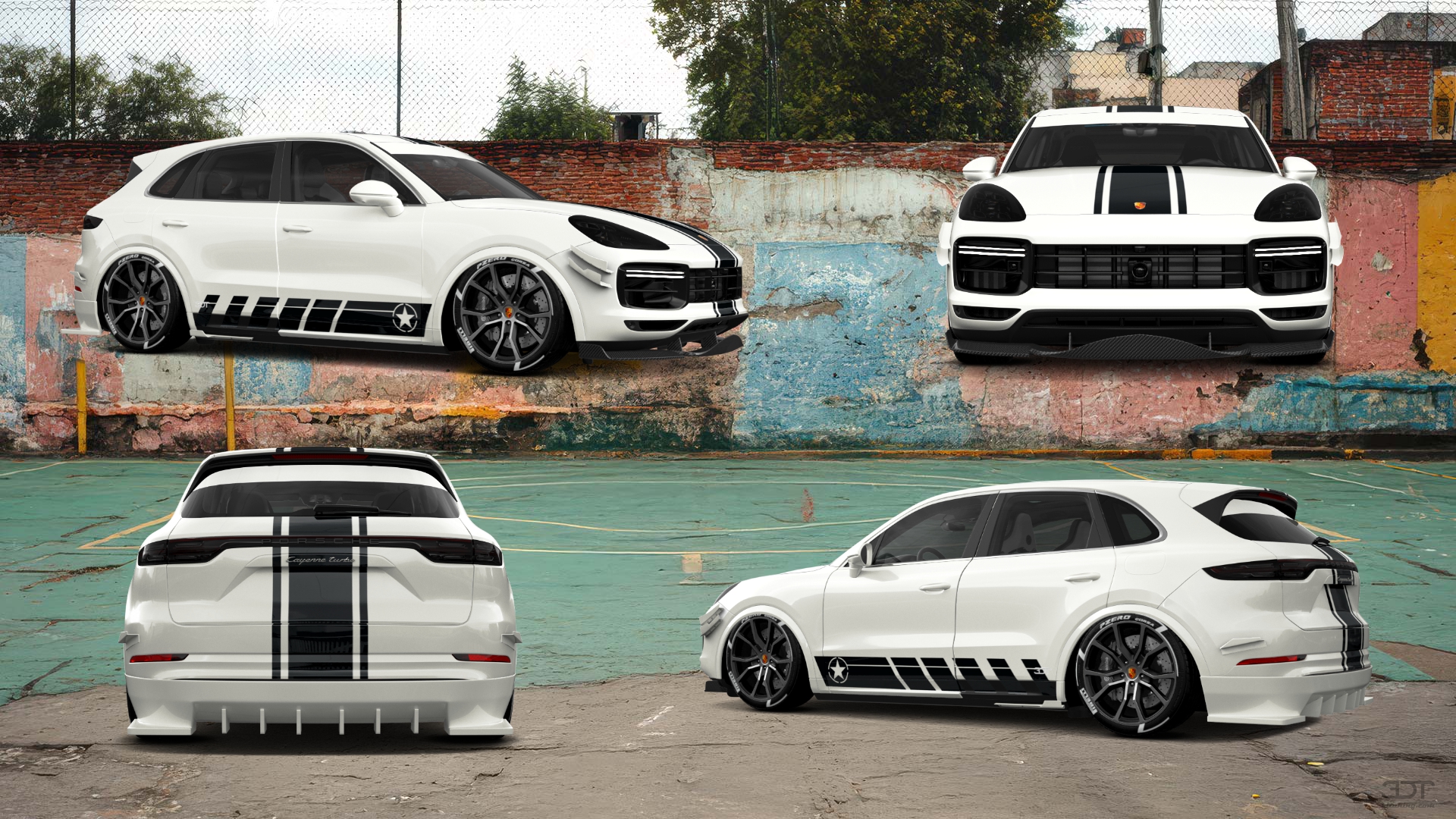 Porsche Cayenne 5 Door SUV 2018 tuning