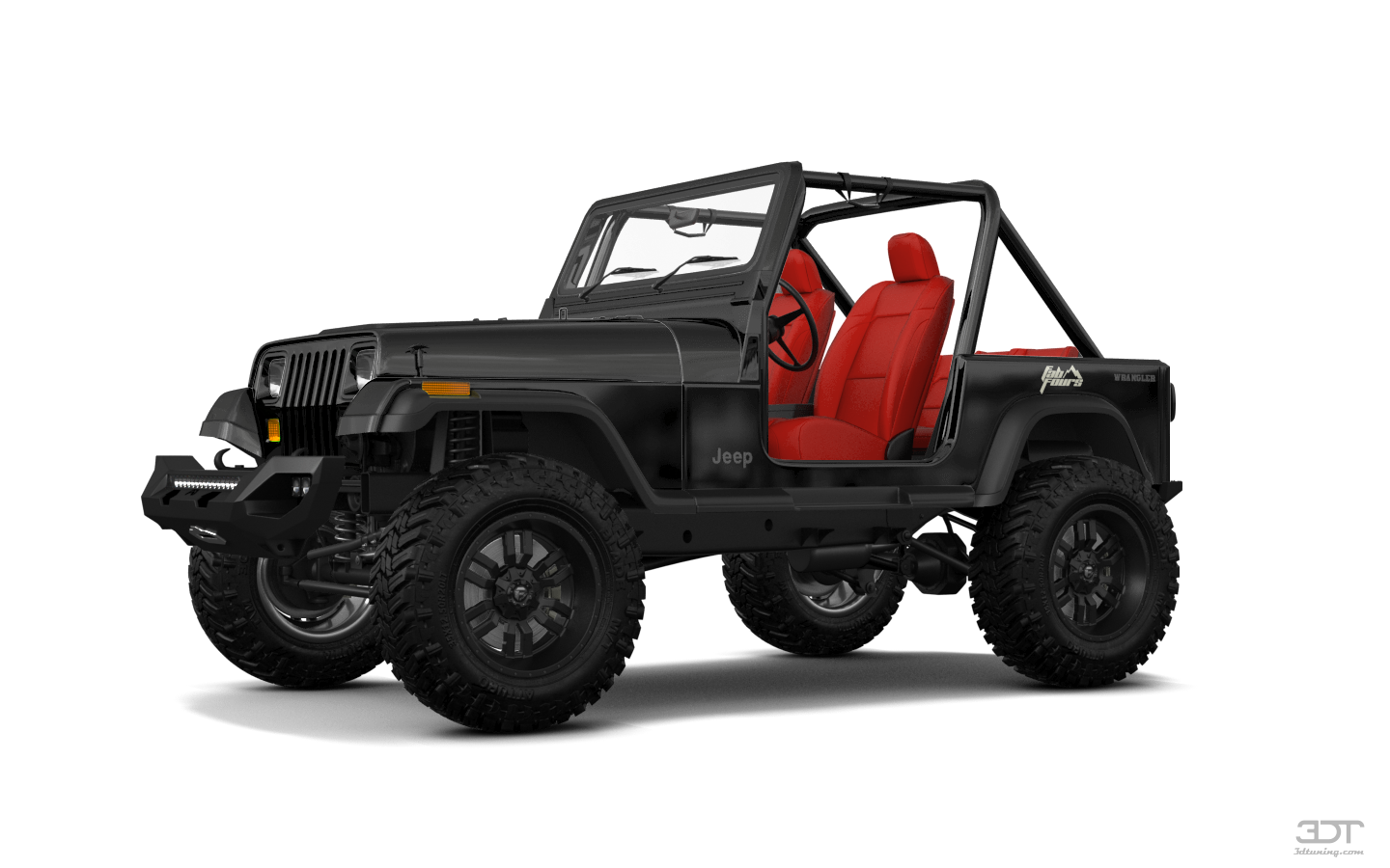 Tuning Jeep Wrangler YJ 2 Door SUV 1990