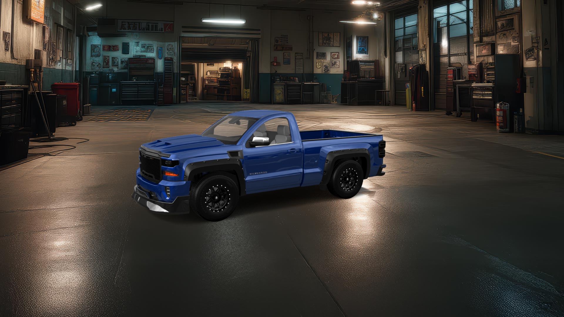 Chevrolet Silverado 1500 6.5 box 2 Door truck 2016 tuning