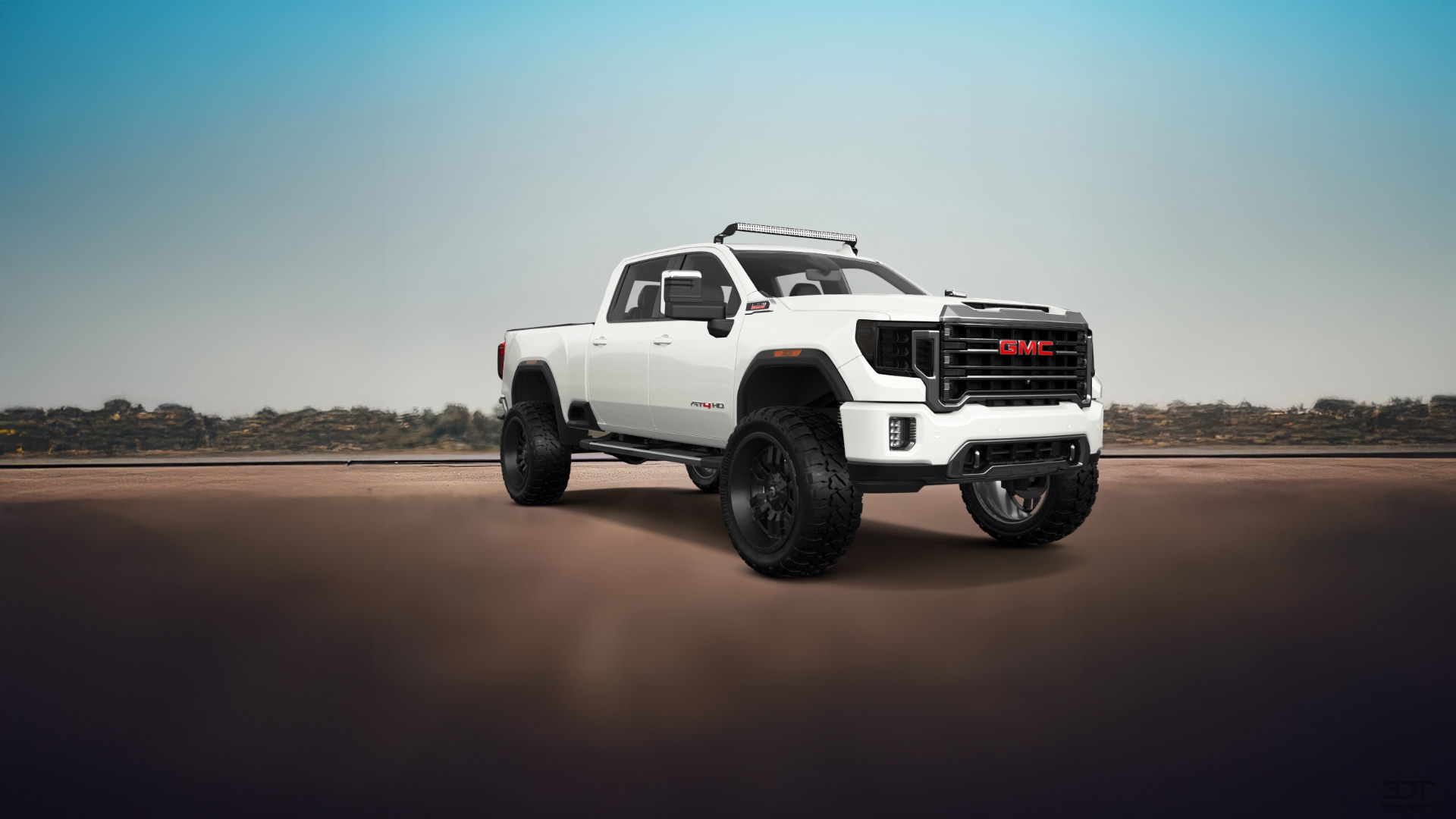 GMC Sierra 2500 HD 4 Door pickup truck 2020 tuning