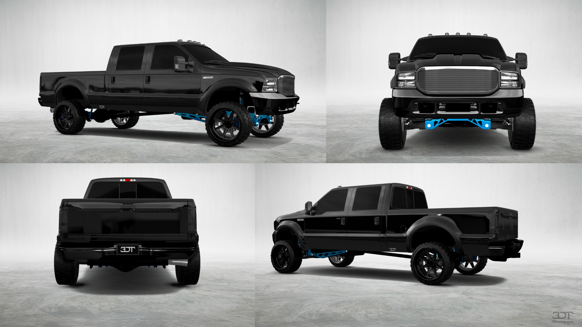 Ford F-250 Crew Cab 4 Door pickup truck 1999 tuning